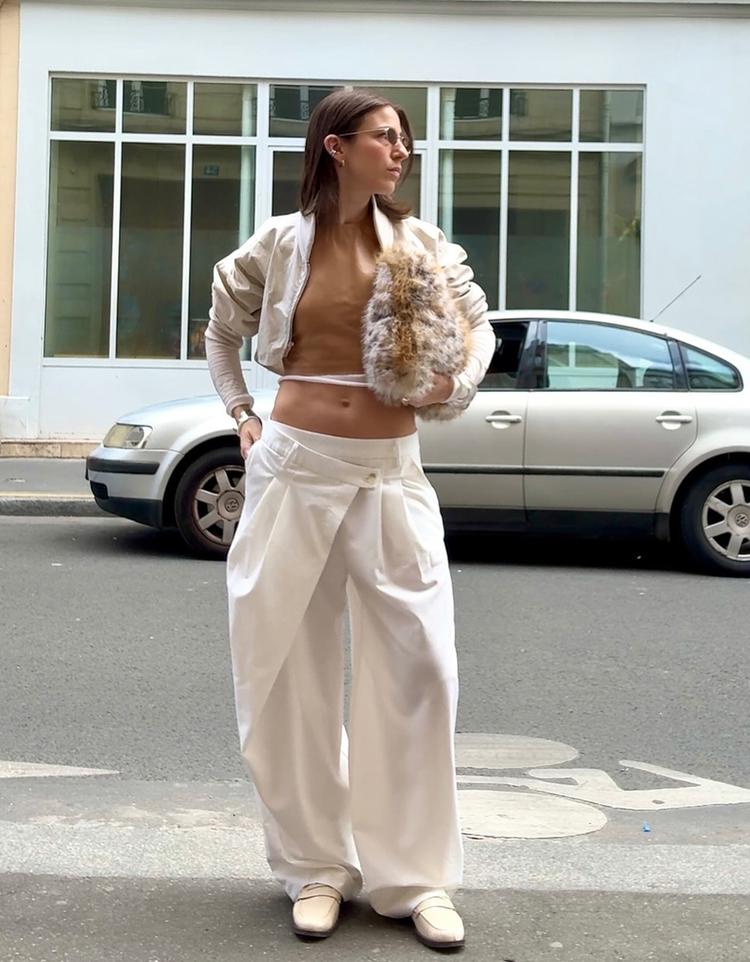 Kruvaze belli tailored fit pantolon