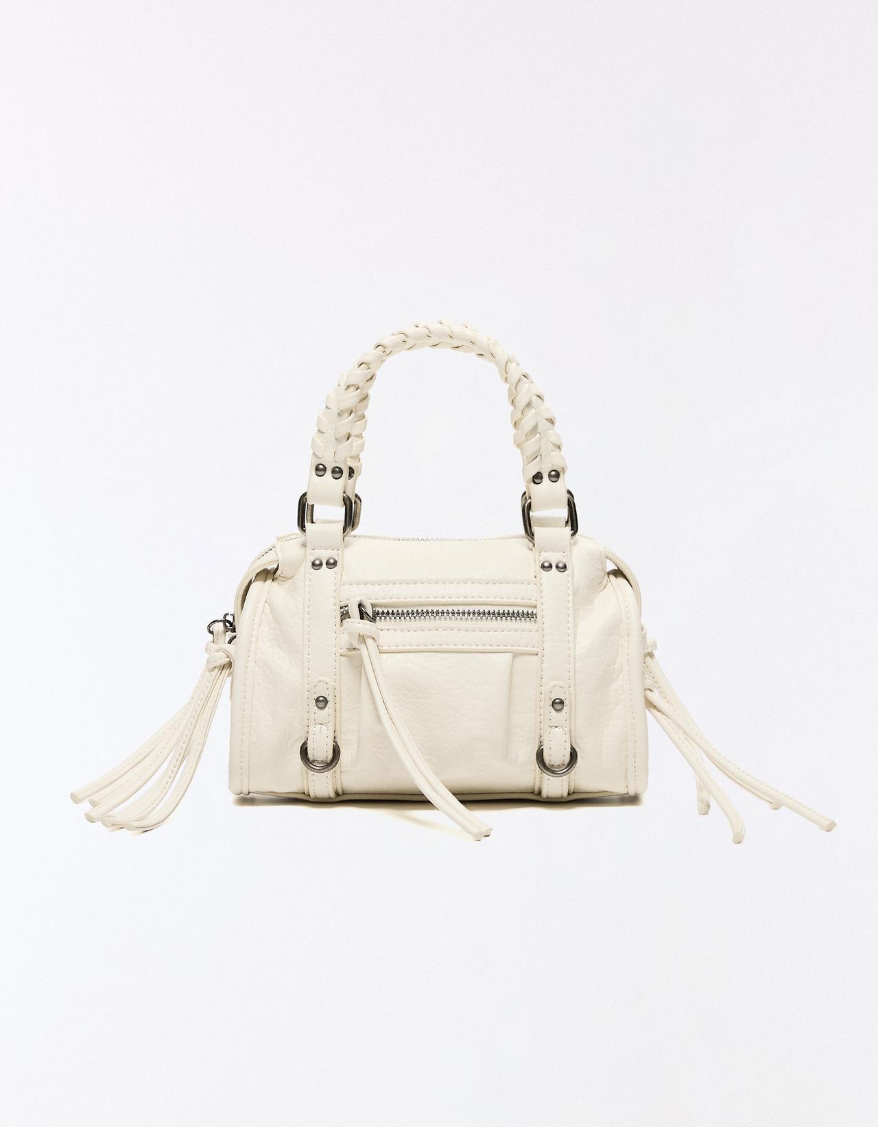 Mini bowling bag — Off white