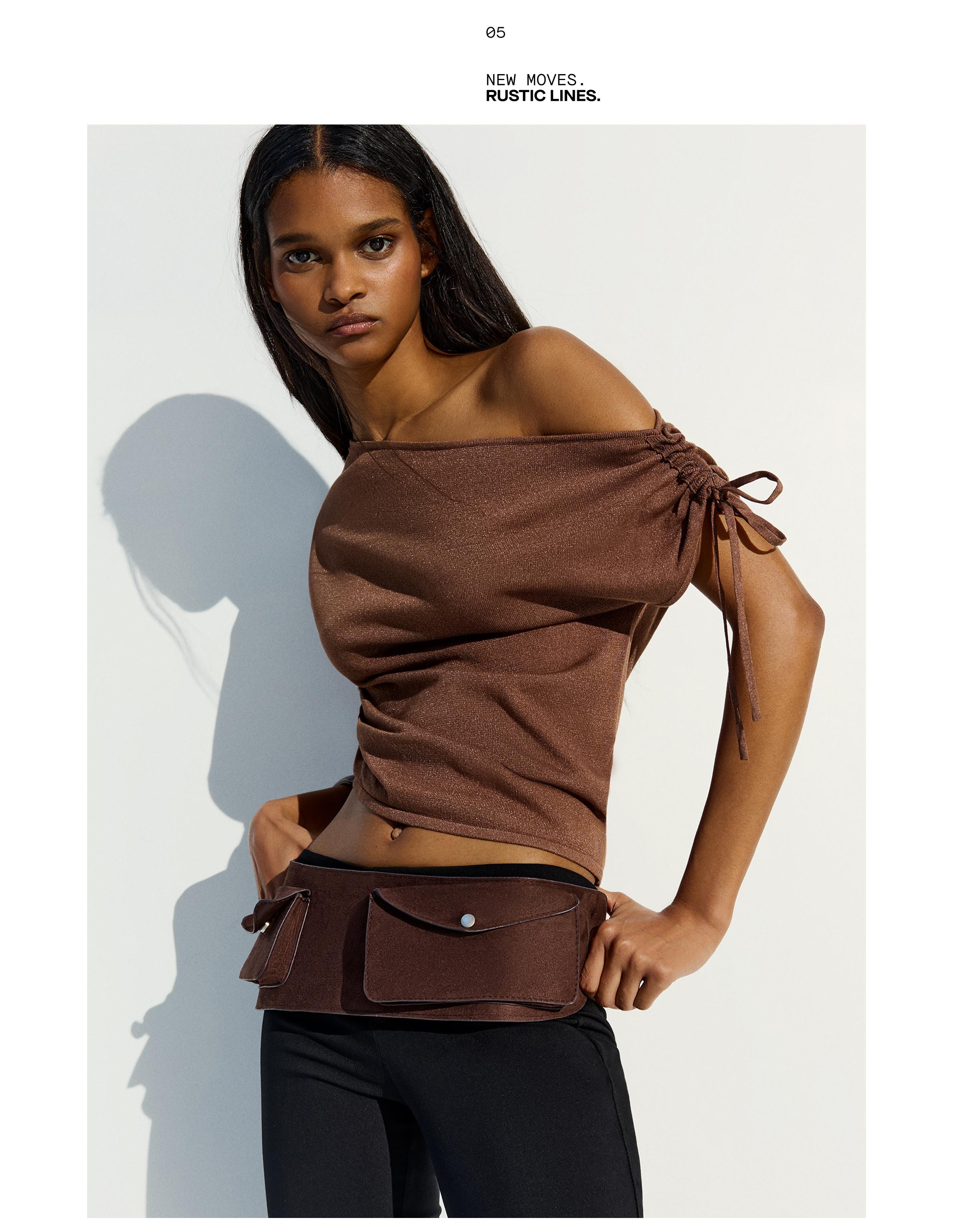 Asimetrik tişört - Görsel 17