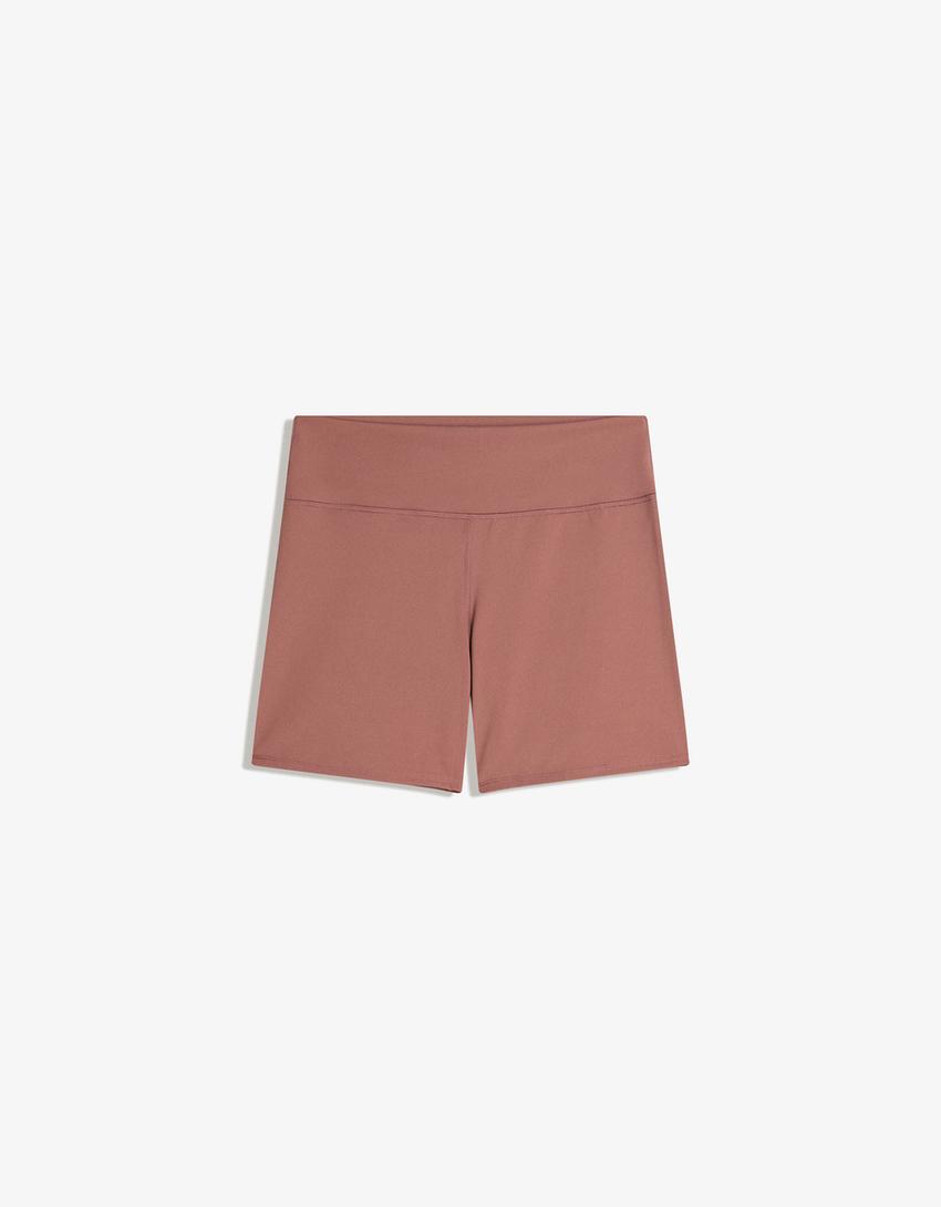Short ciclista quick dry & breathable-Naranja-1