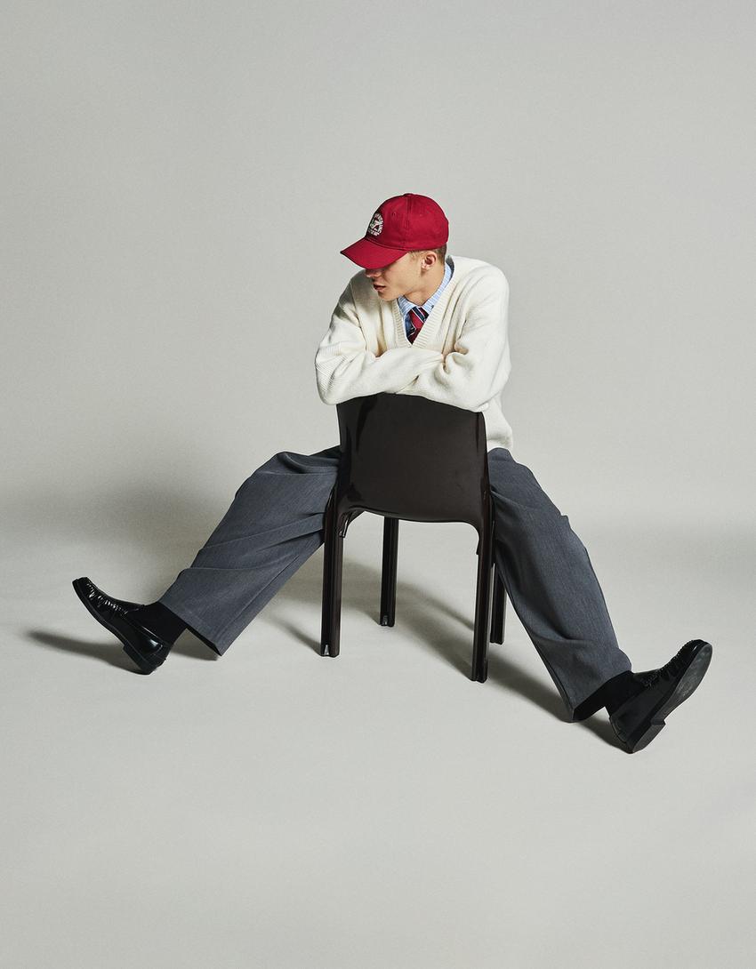 Mocassin froncé-Noir