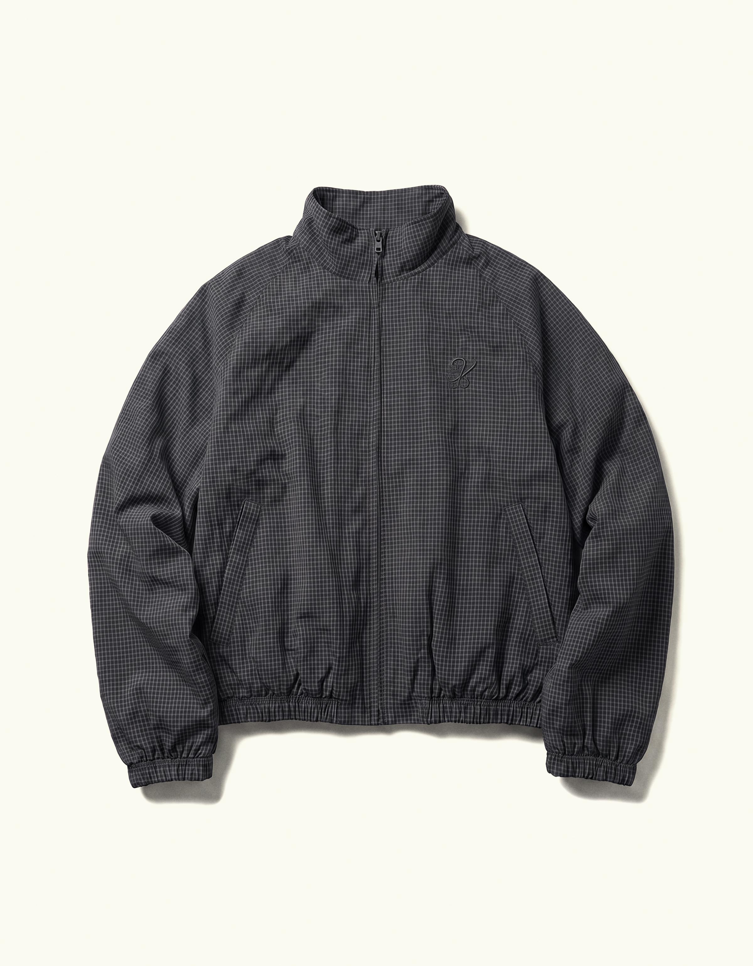 Bershka Fermuarlı ekose ceket görsel 8