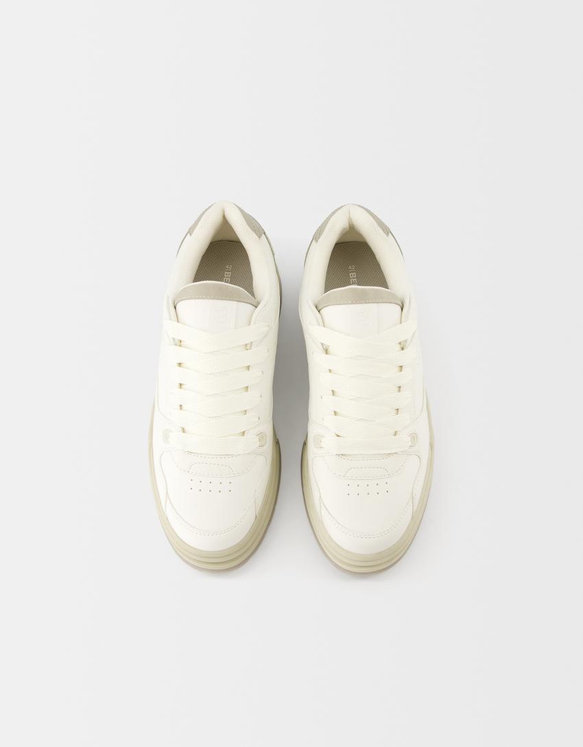 Chunky trainers-WHITE
