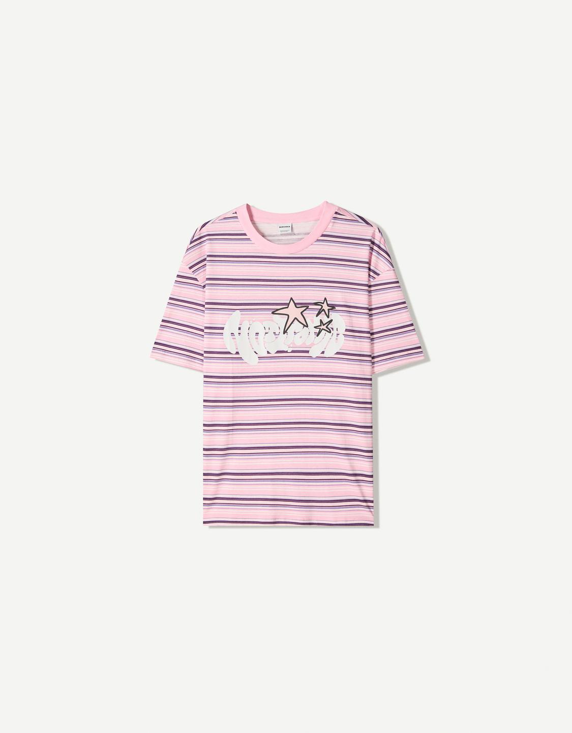 Short sleeve T-shirt with print