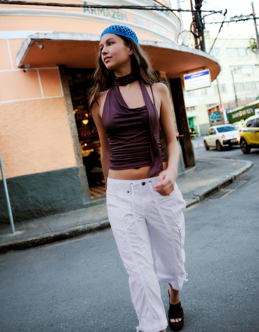 Asymmetric scarf top-Brown