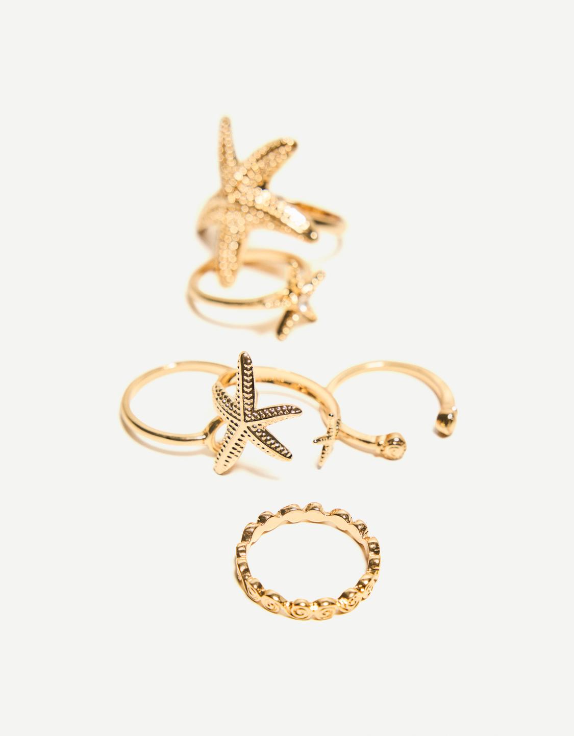 6-Pack of starfish rings - Signature Edition