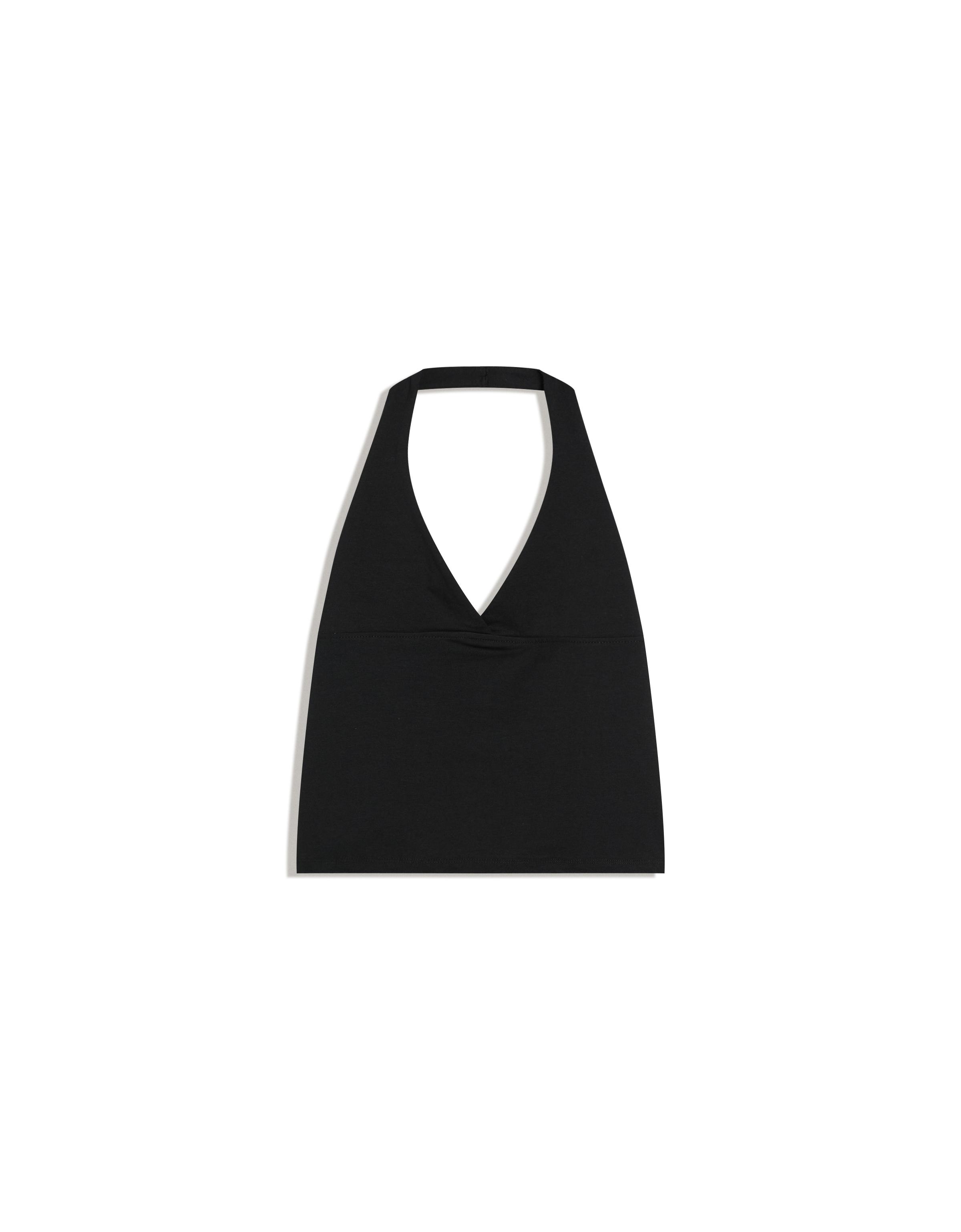 Halter top — Black