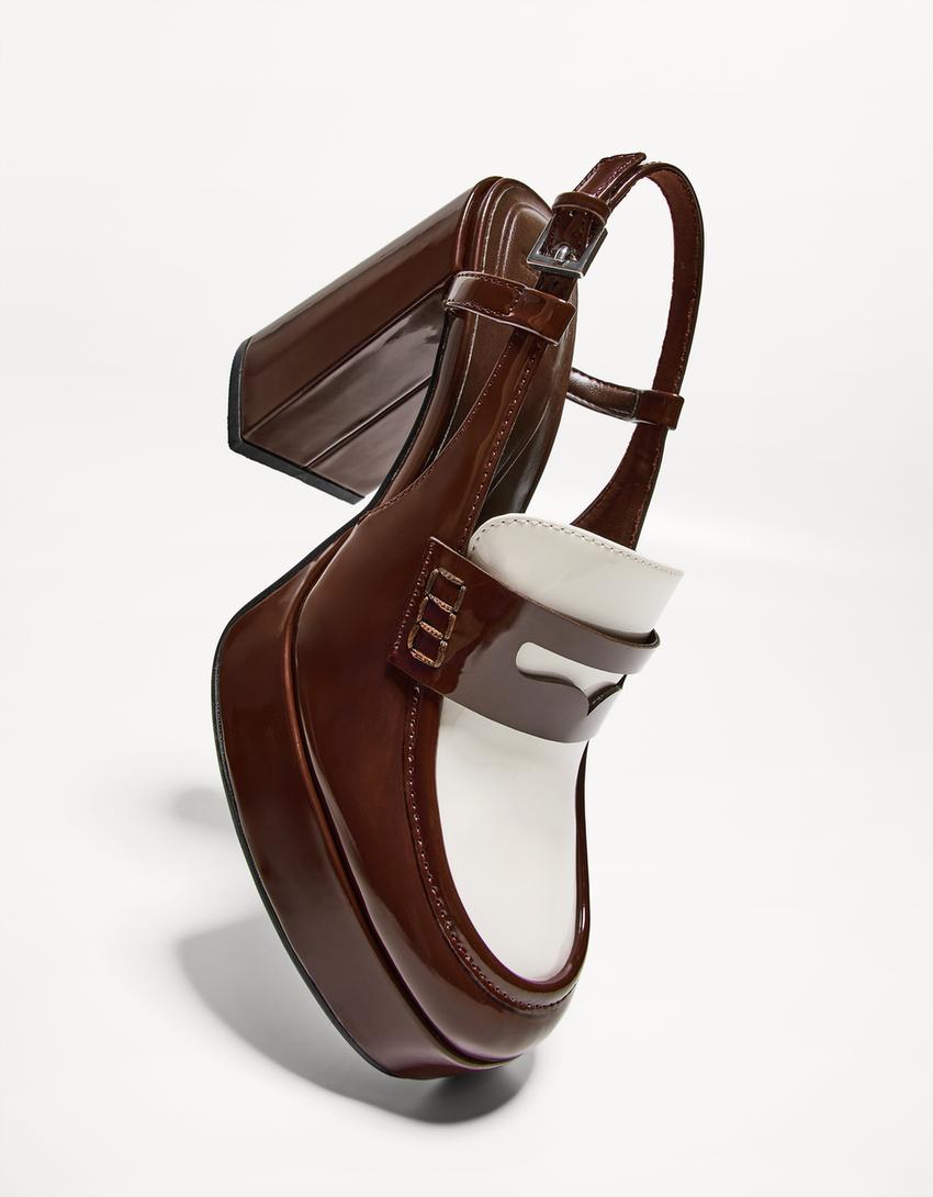 High-heel platform loafers-Multicolored-3