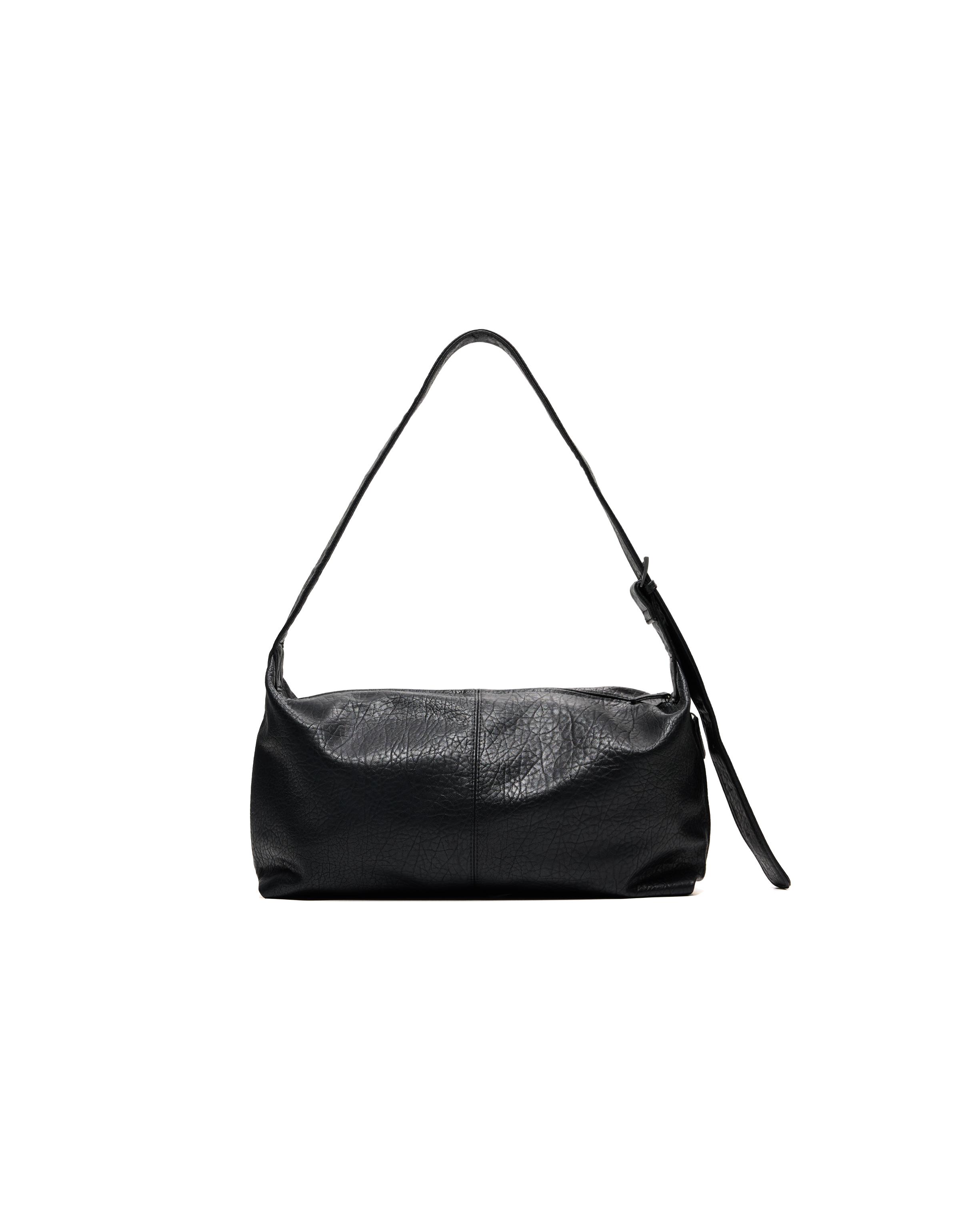 Rectangular bucket bag — Black