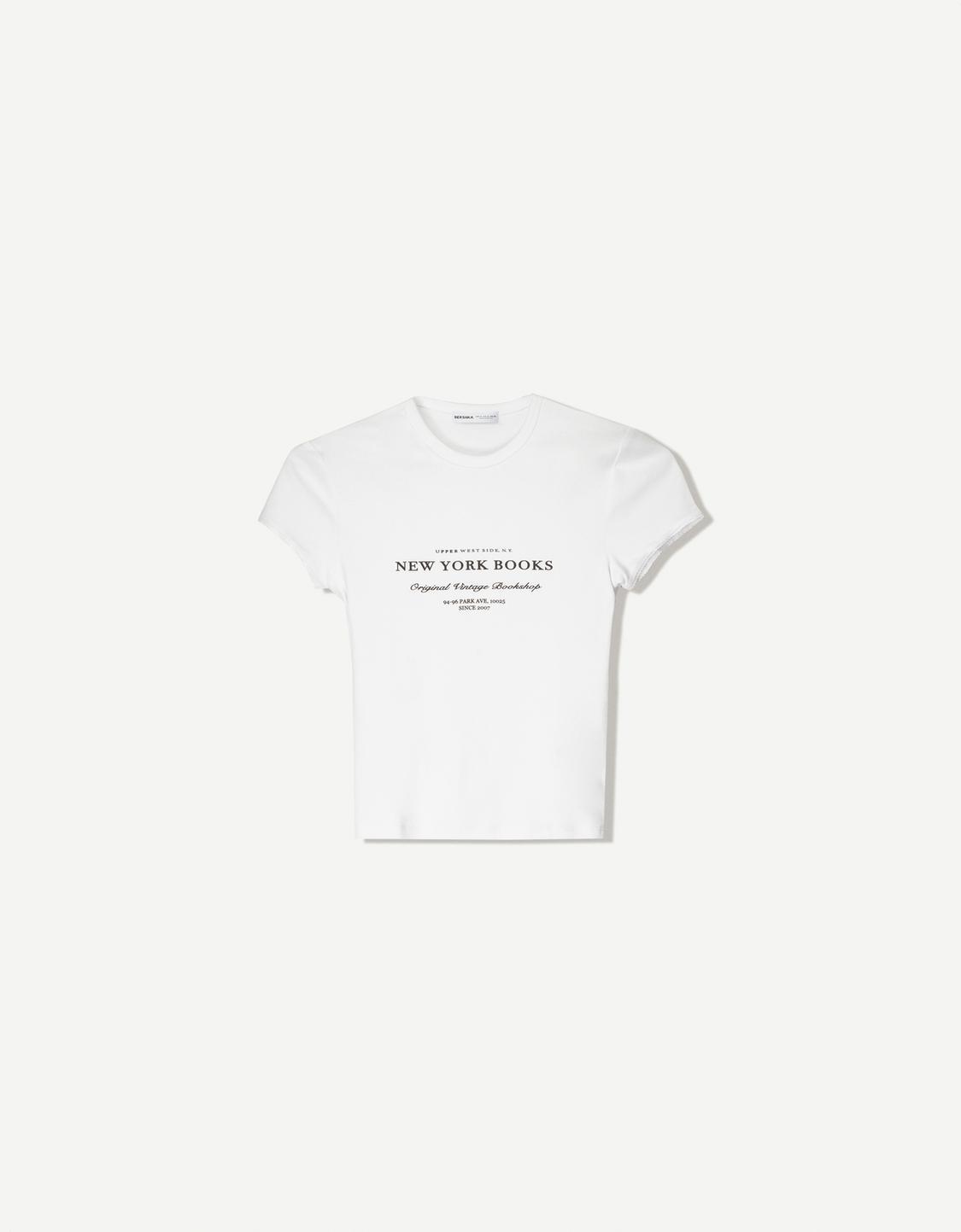 Short sleeve T-shirt with print