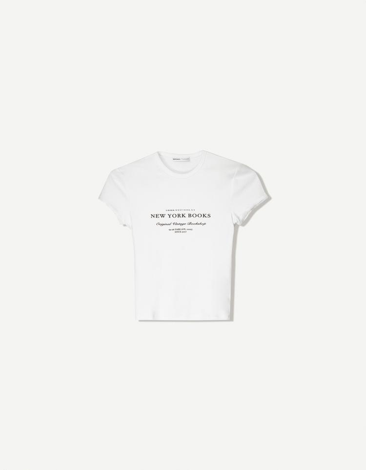 Short sleeve T-shirt with print