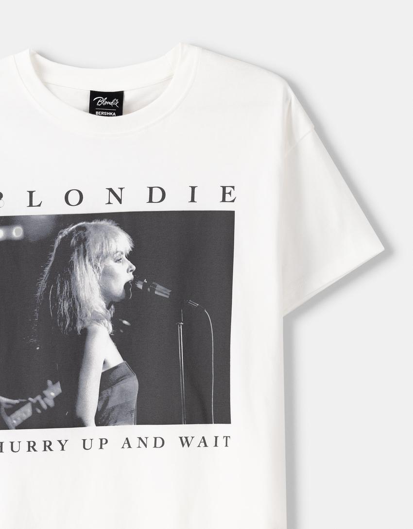 Short sleeve Blondie T-shirt-Off white-3