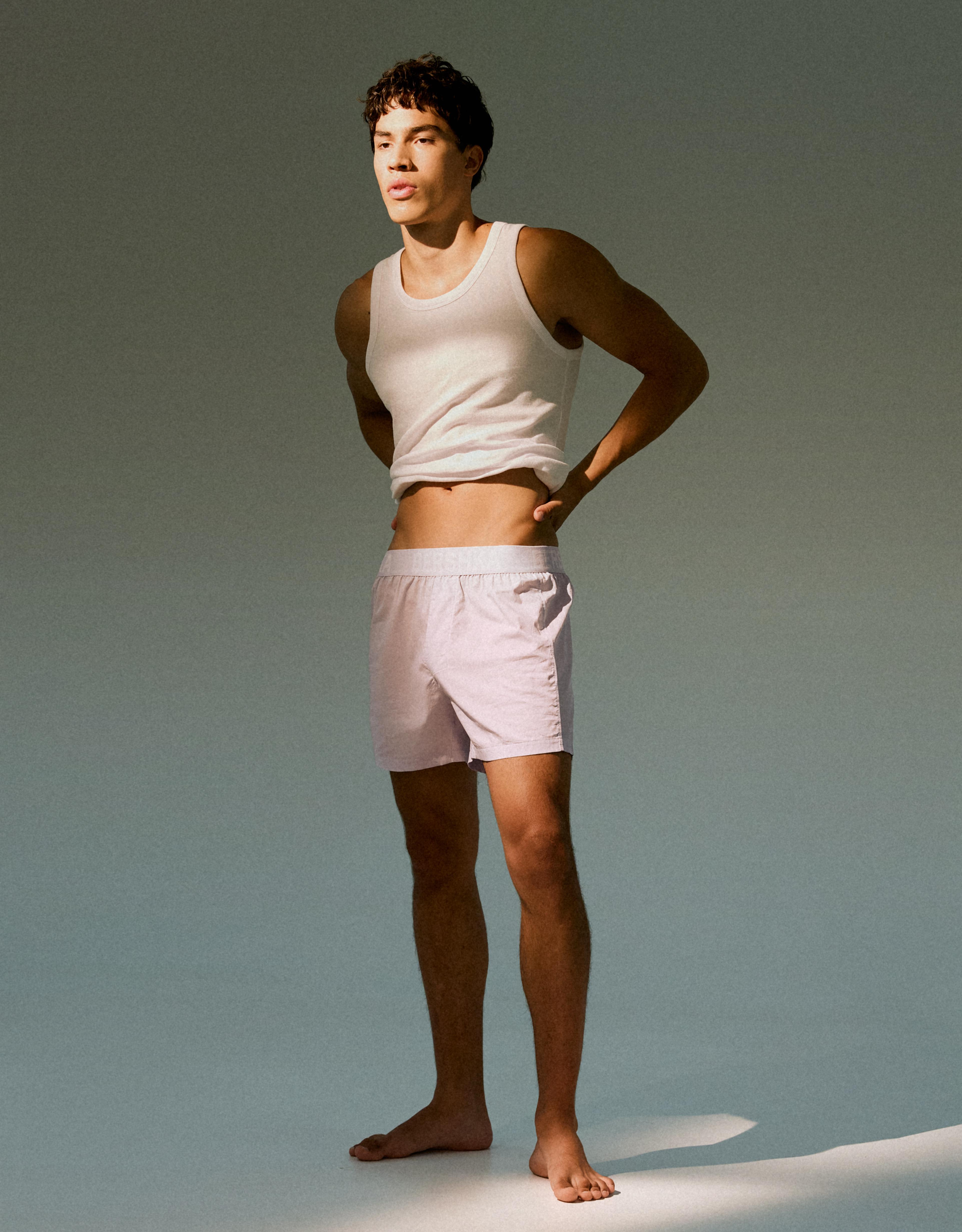 2-pack of poplin boxers — Pink