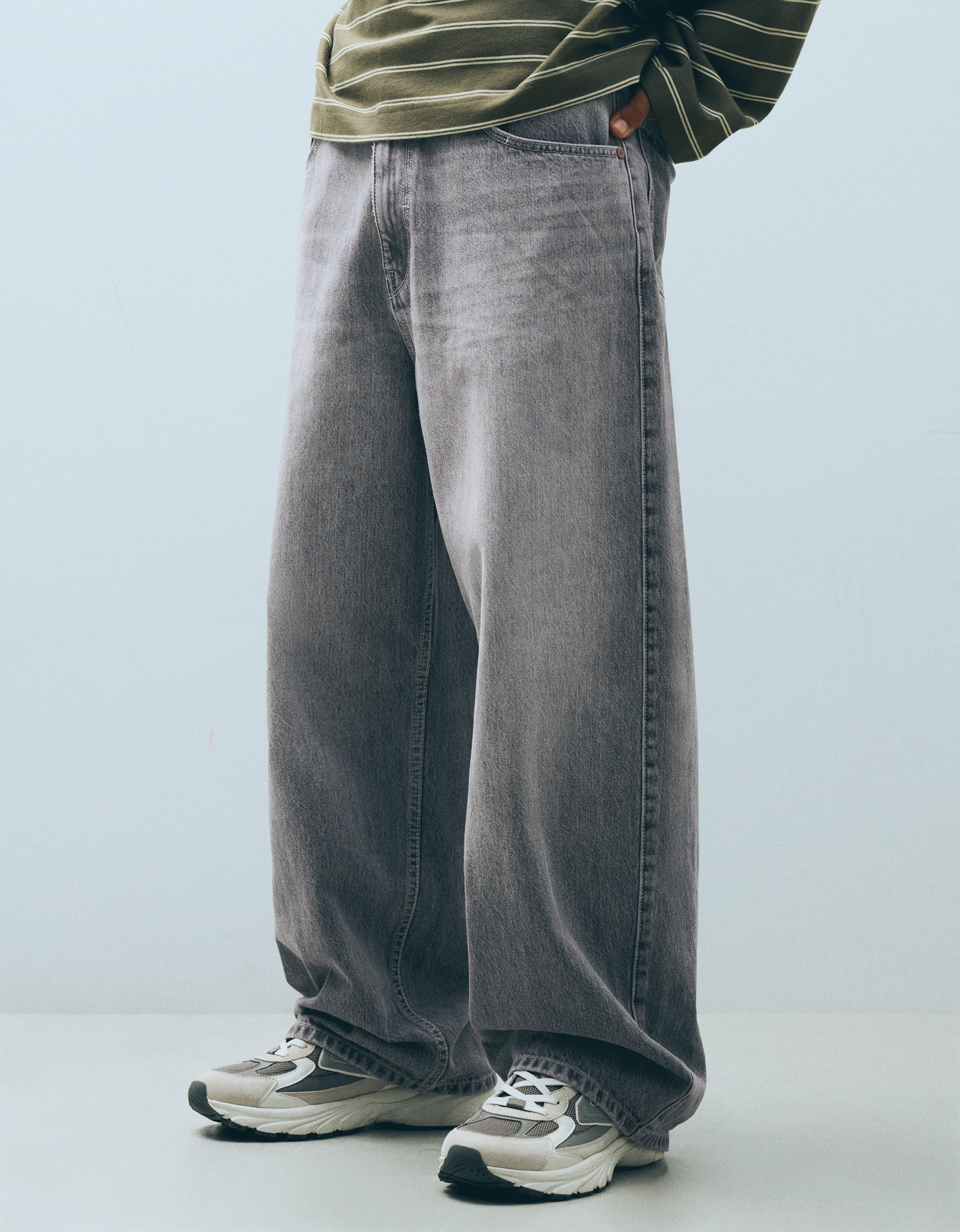 Super baggy jeans — Grey