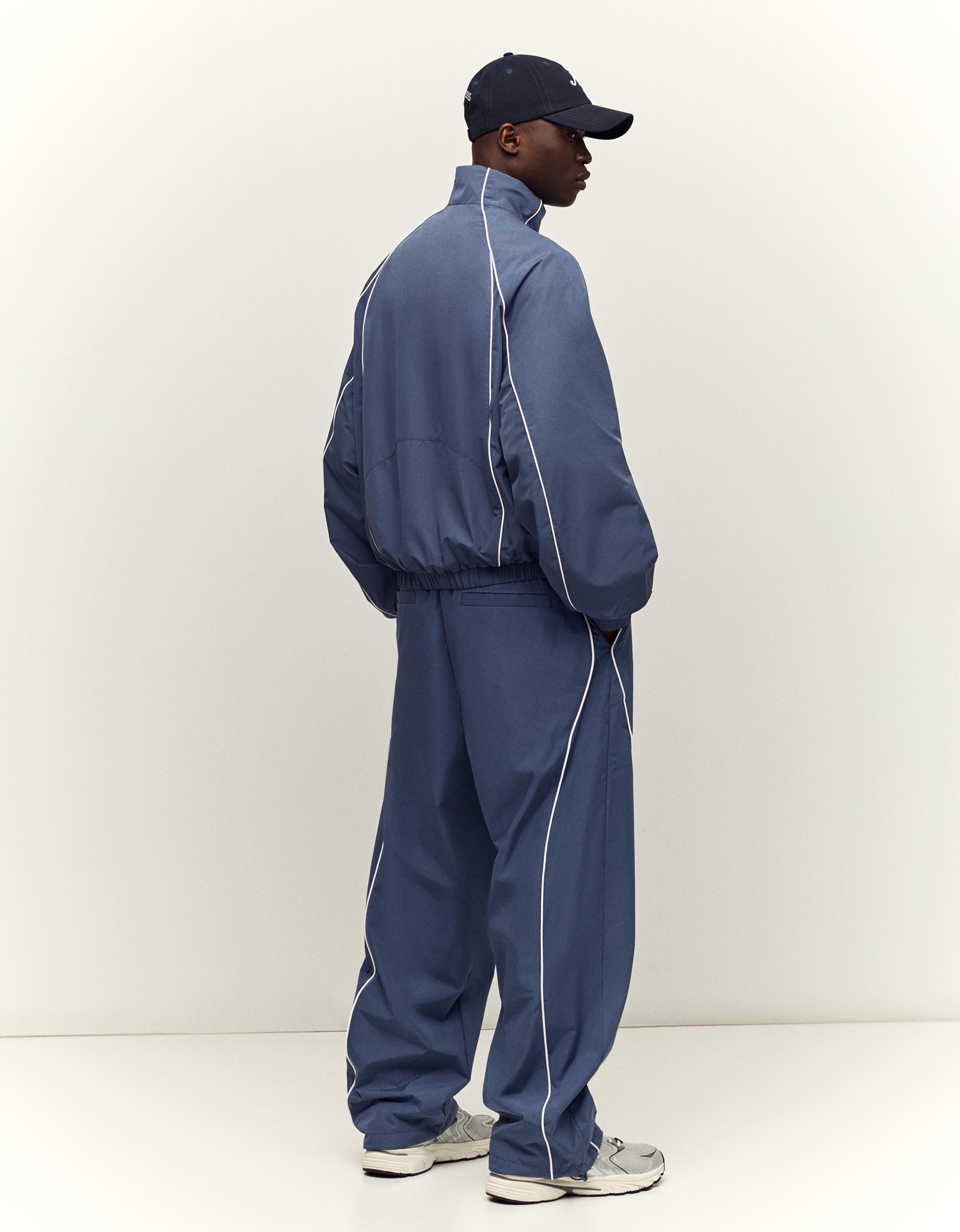 Technical baggy trousers — Blue