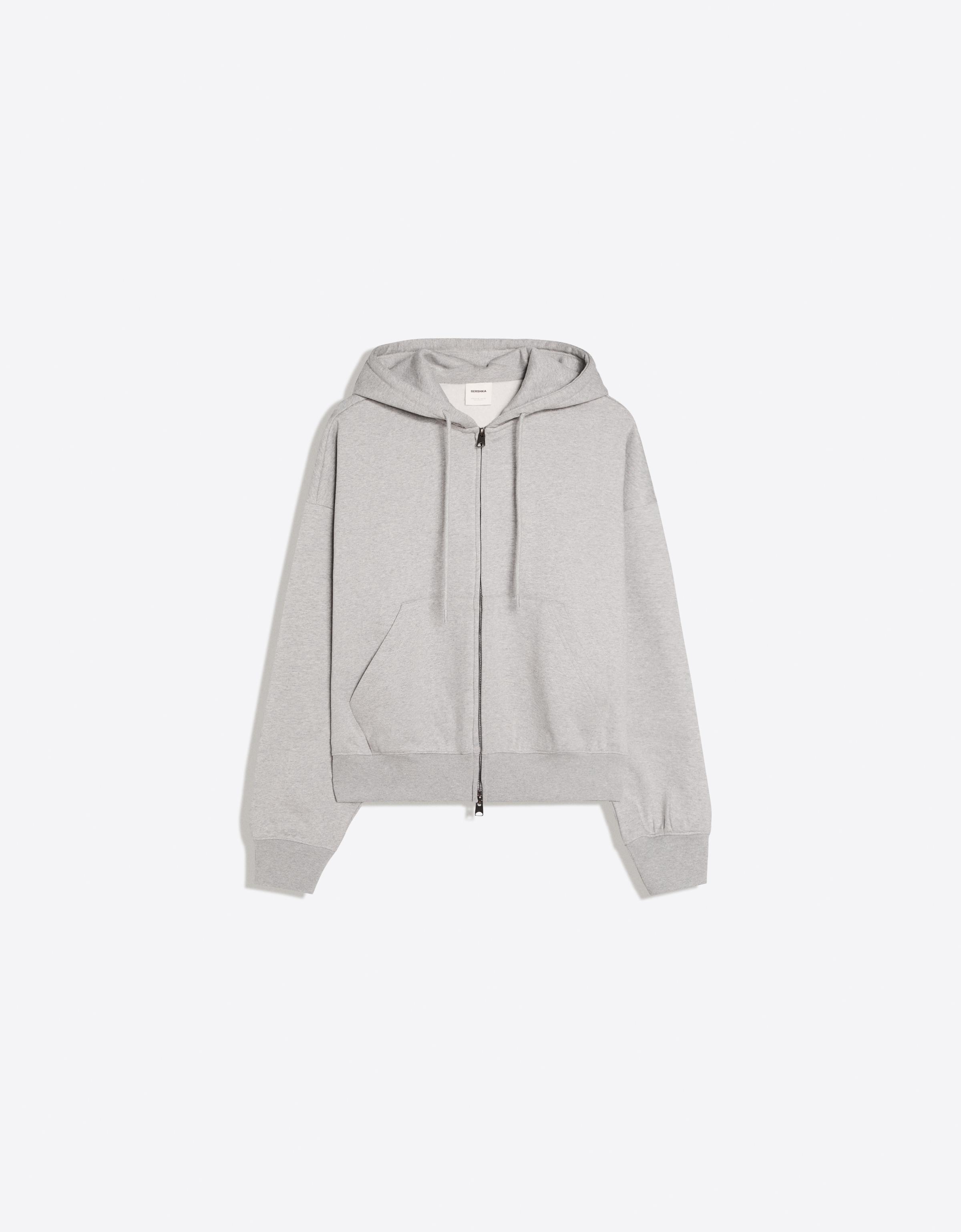 Zip-up hoodie — Grey
