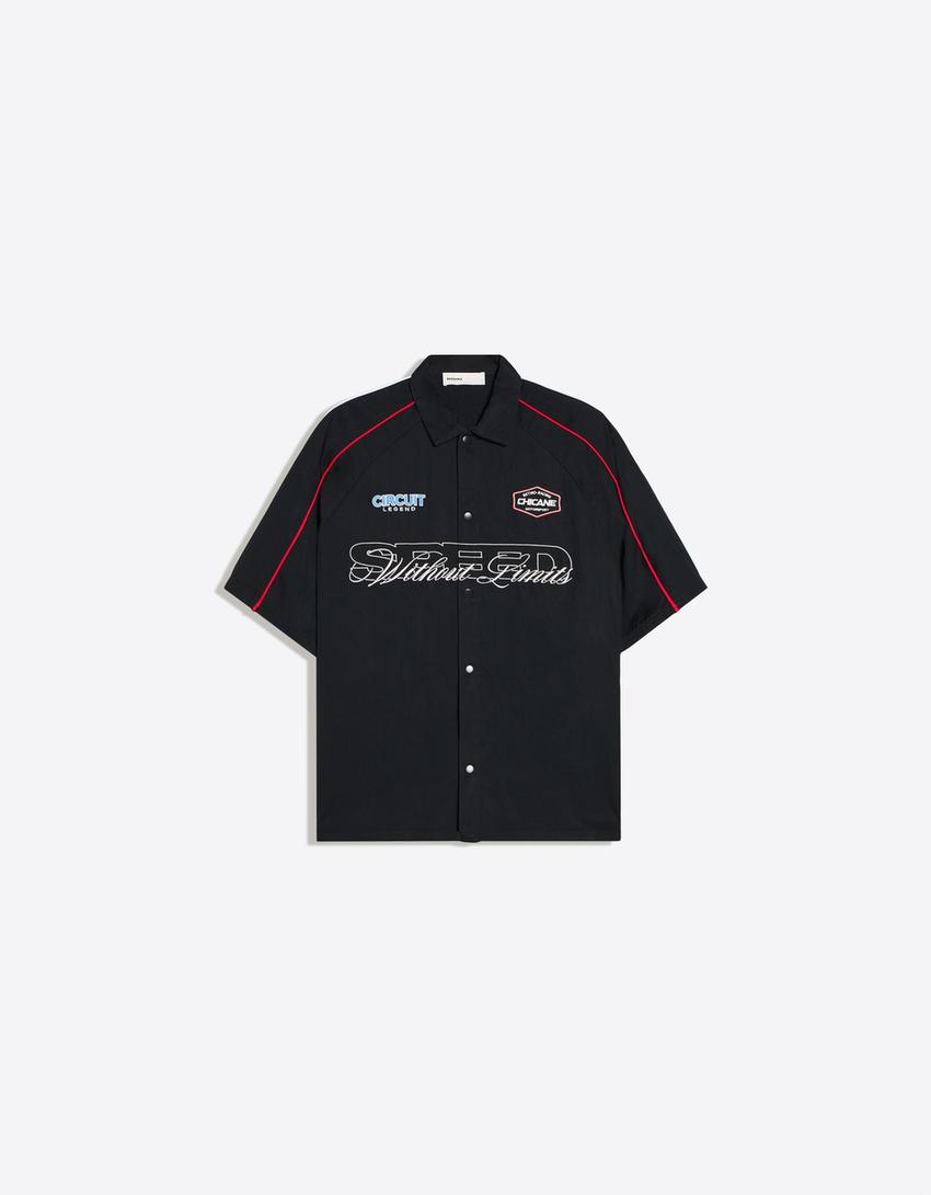 Camicia a maniche corte racing-Marino
