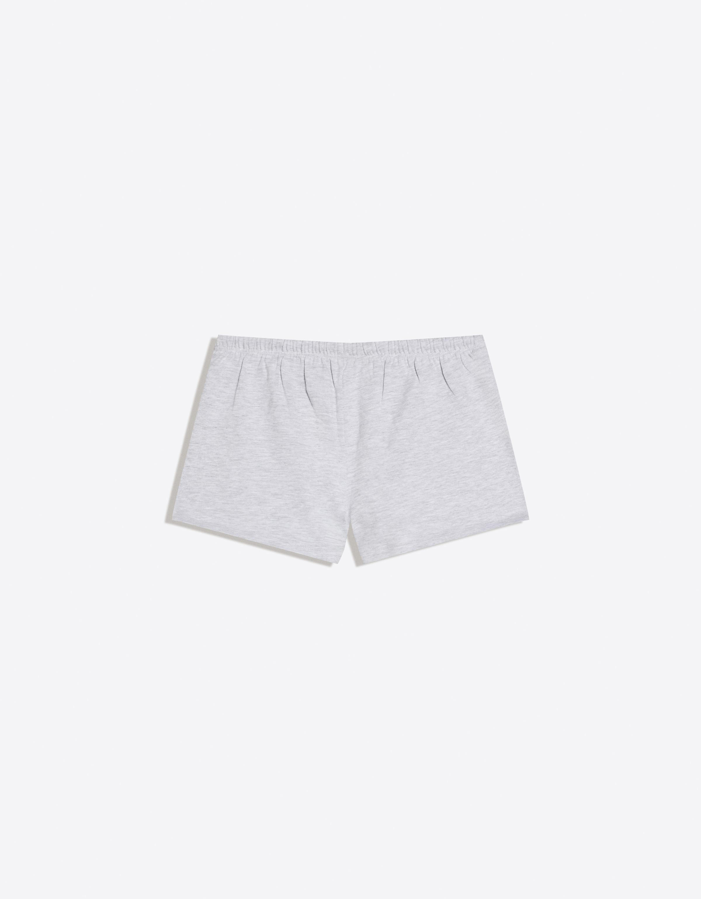 Bershka Lastikli belli şort görsel 6