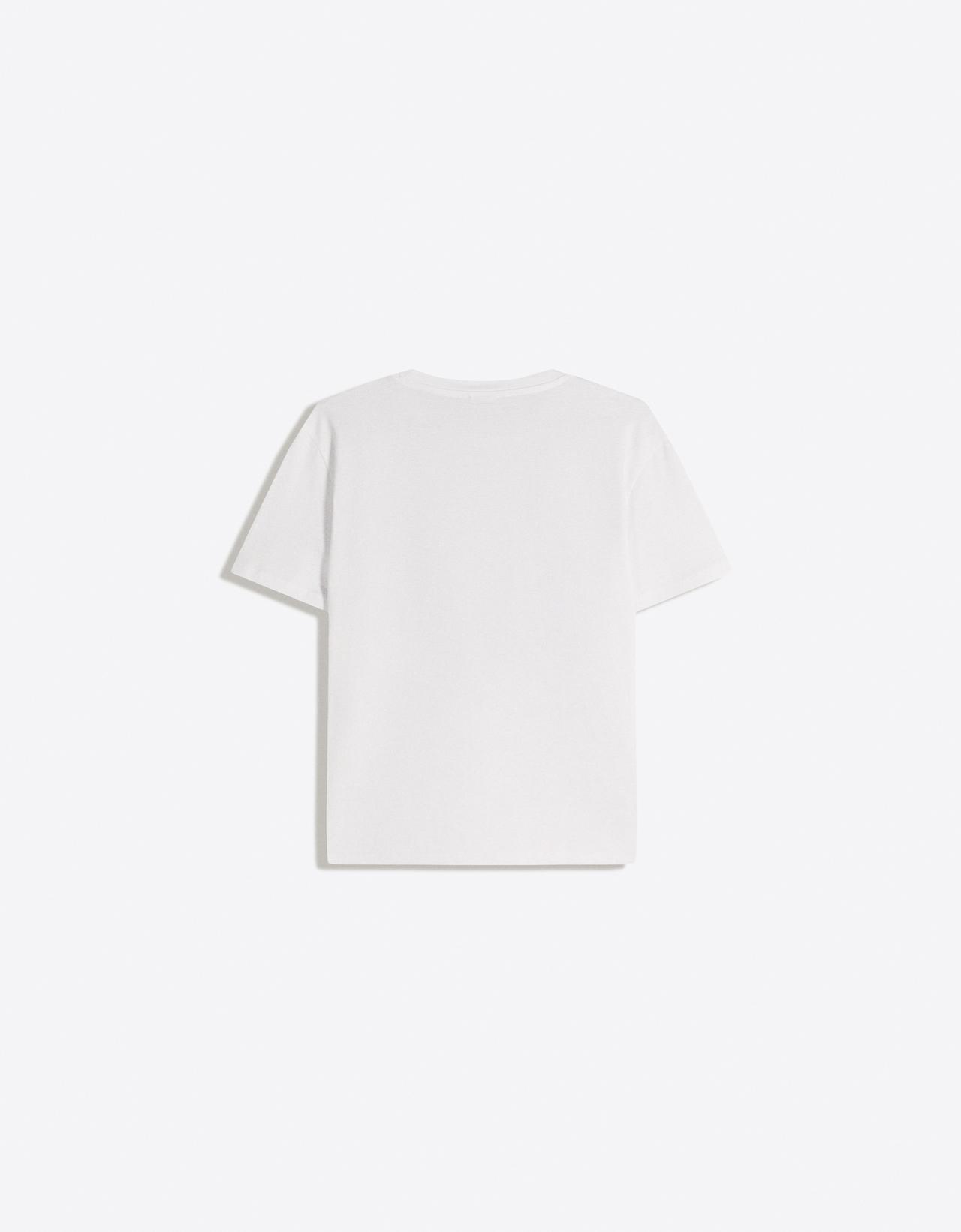 Short sleeve regular fit T-shirt — White