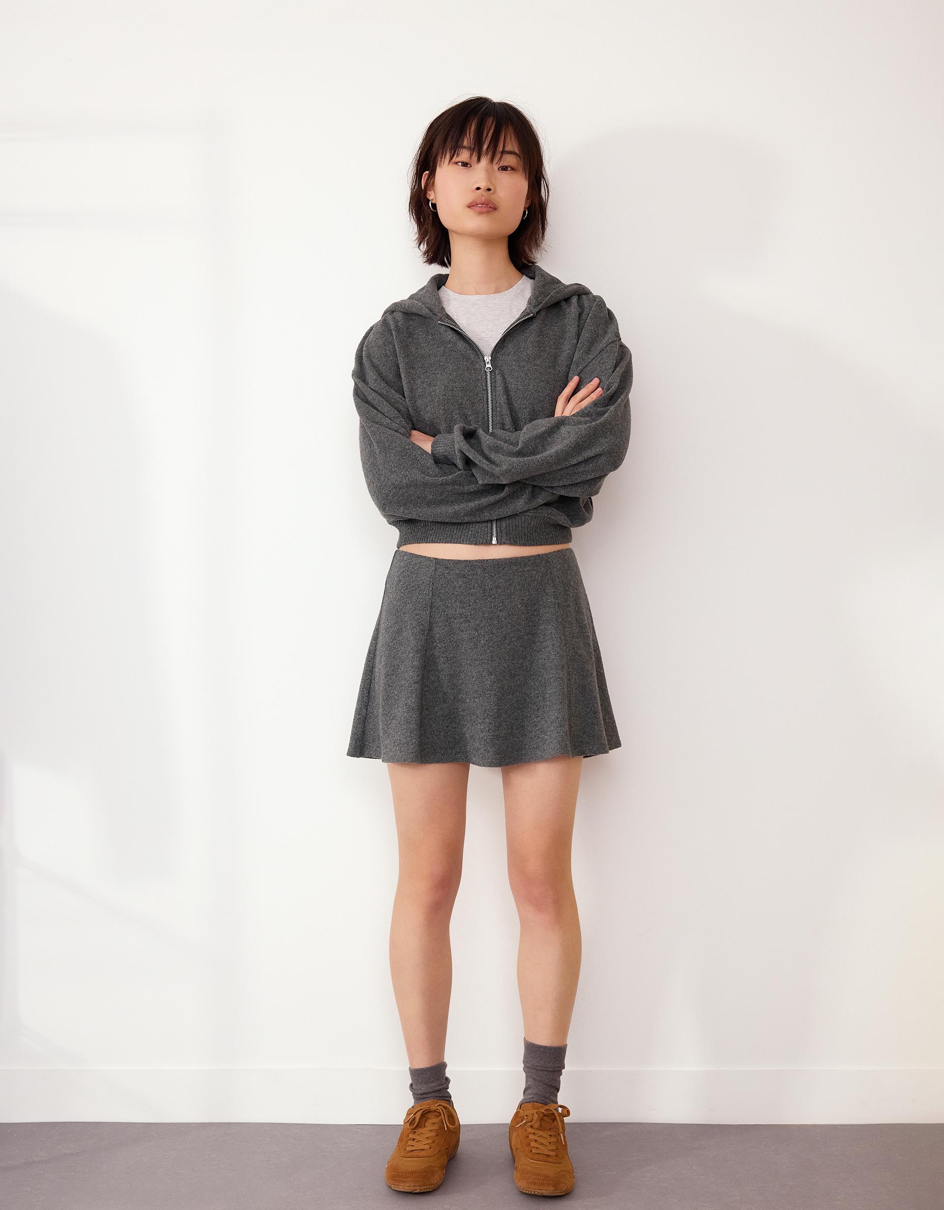 Minigonna soft touch Gonne e shorts BSK Teen Bershka