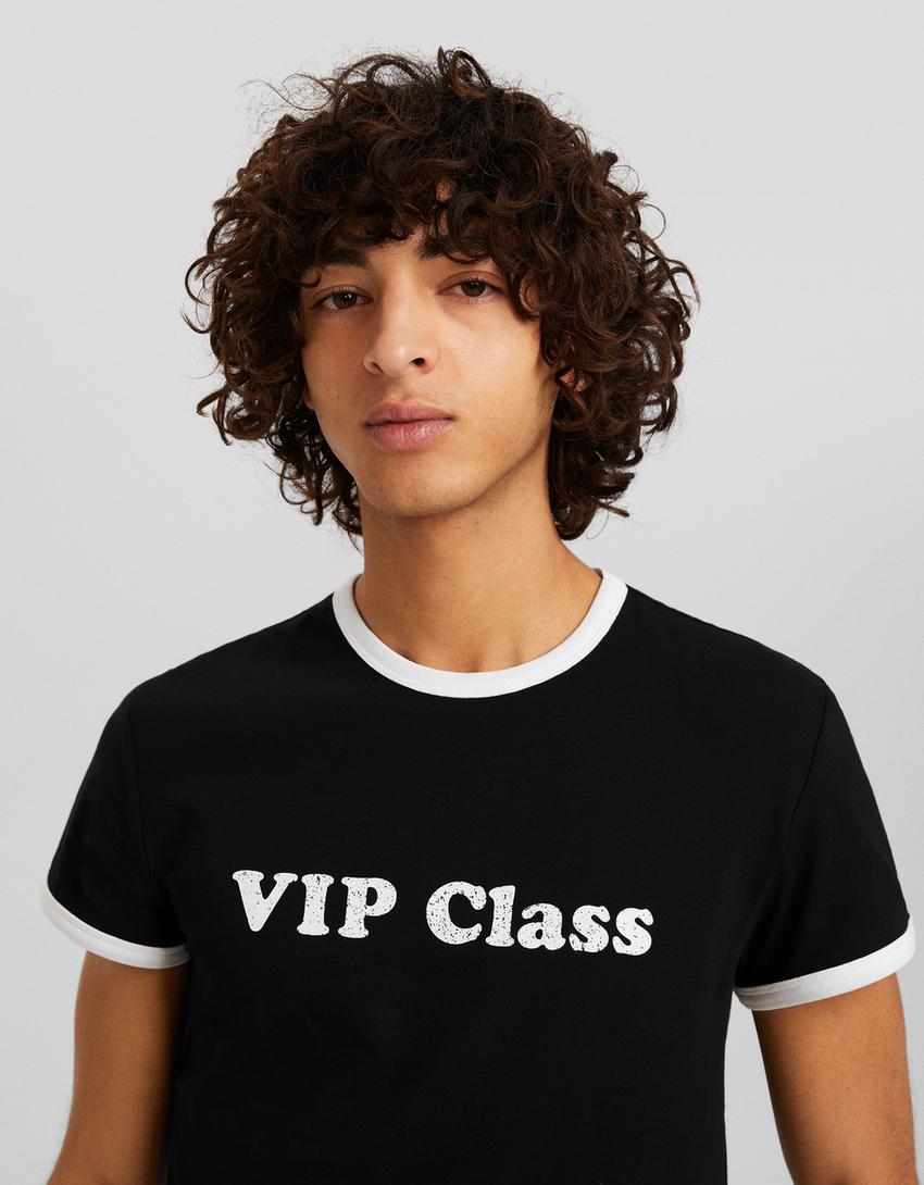 تيشرت بأكمام قصيرة وطبعة-أسود-2