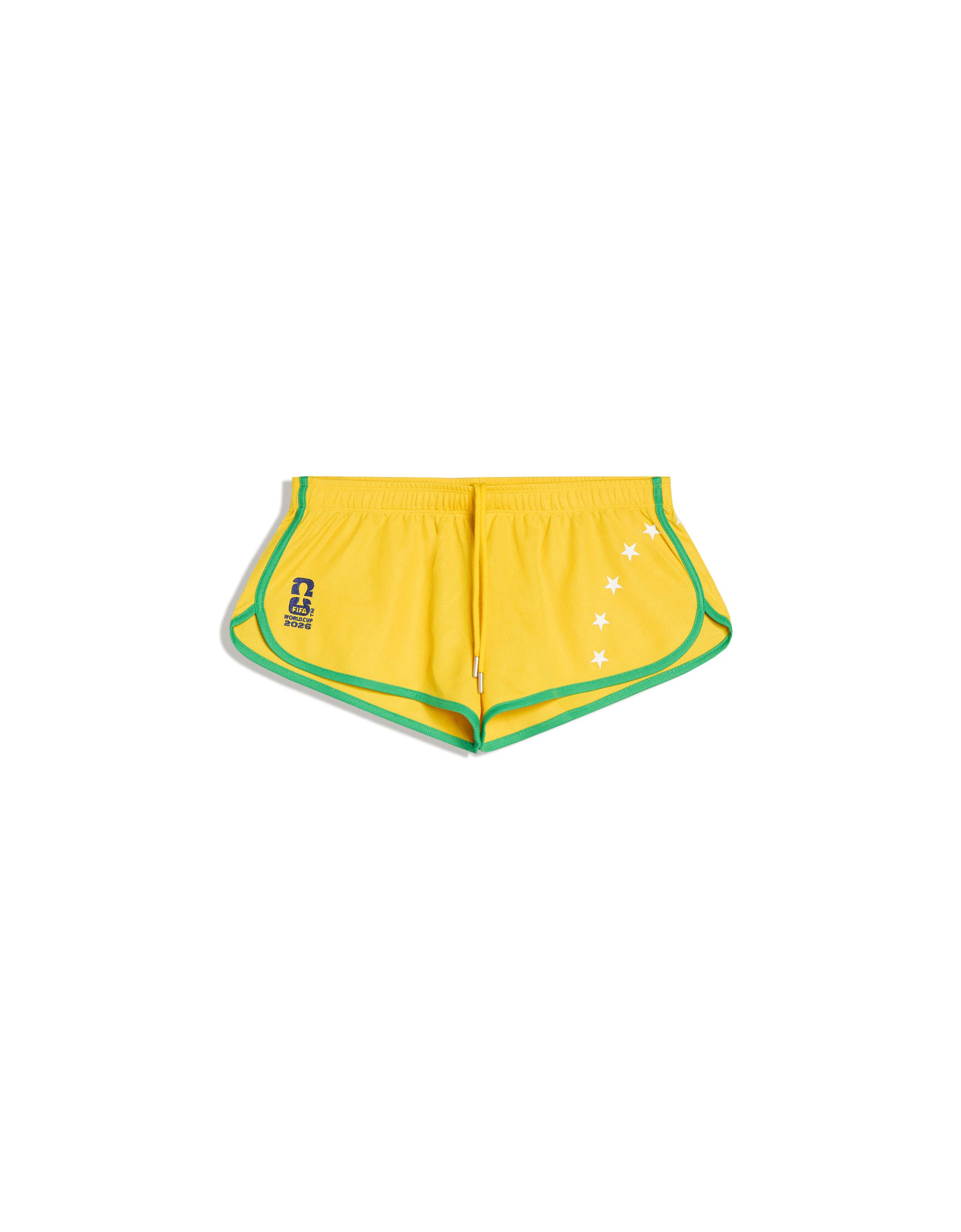 Brazil FIFA WORLD CUP™ mesh shorts — Yellow