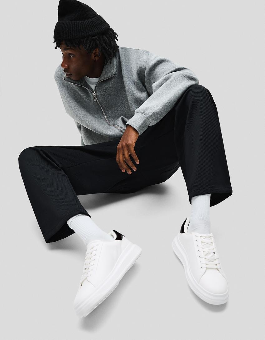 Chunky trainers-WHITE