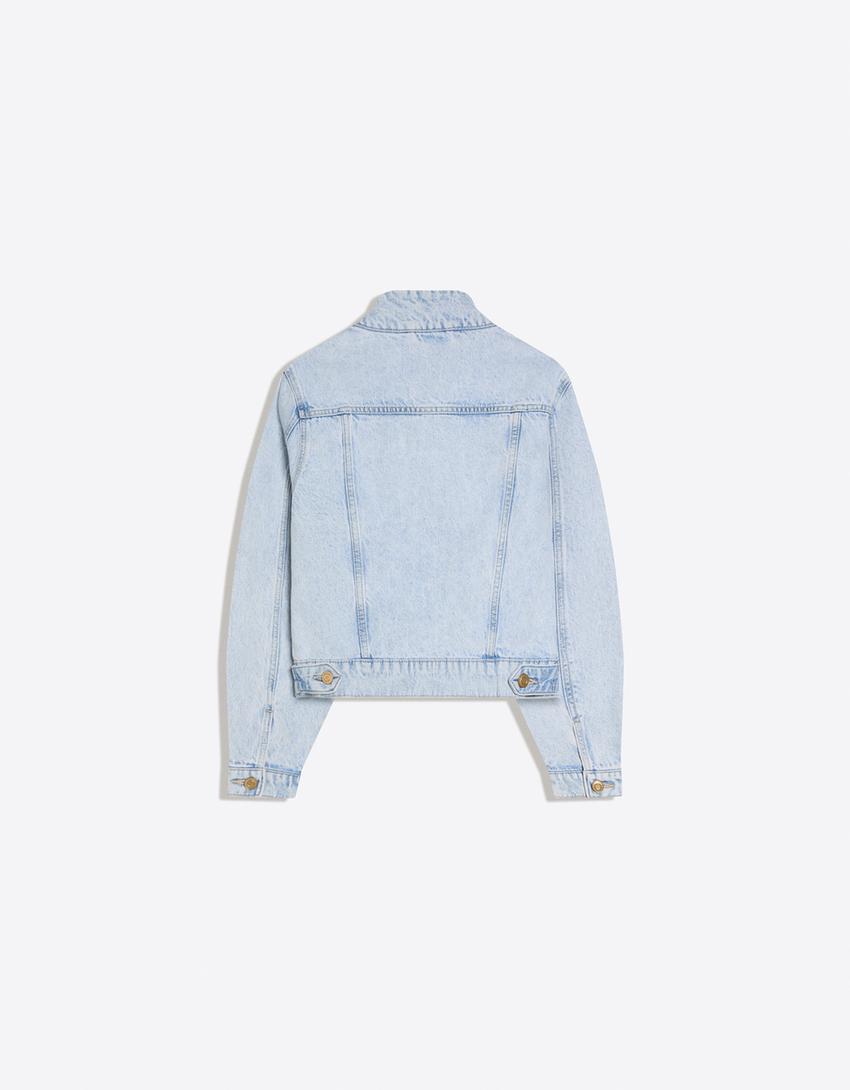 Denim jacket-Light blue