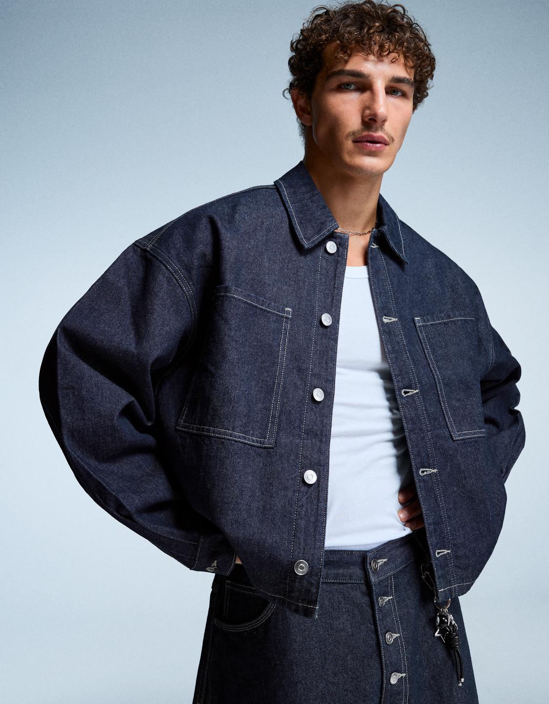 Denim shirt
