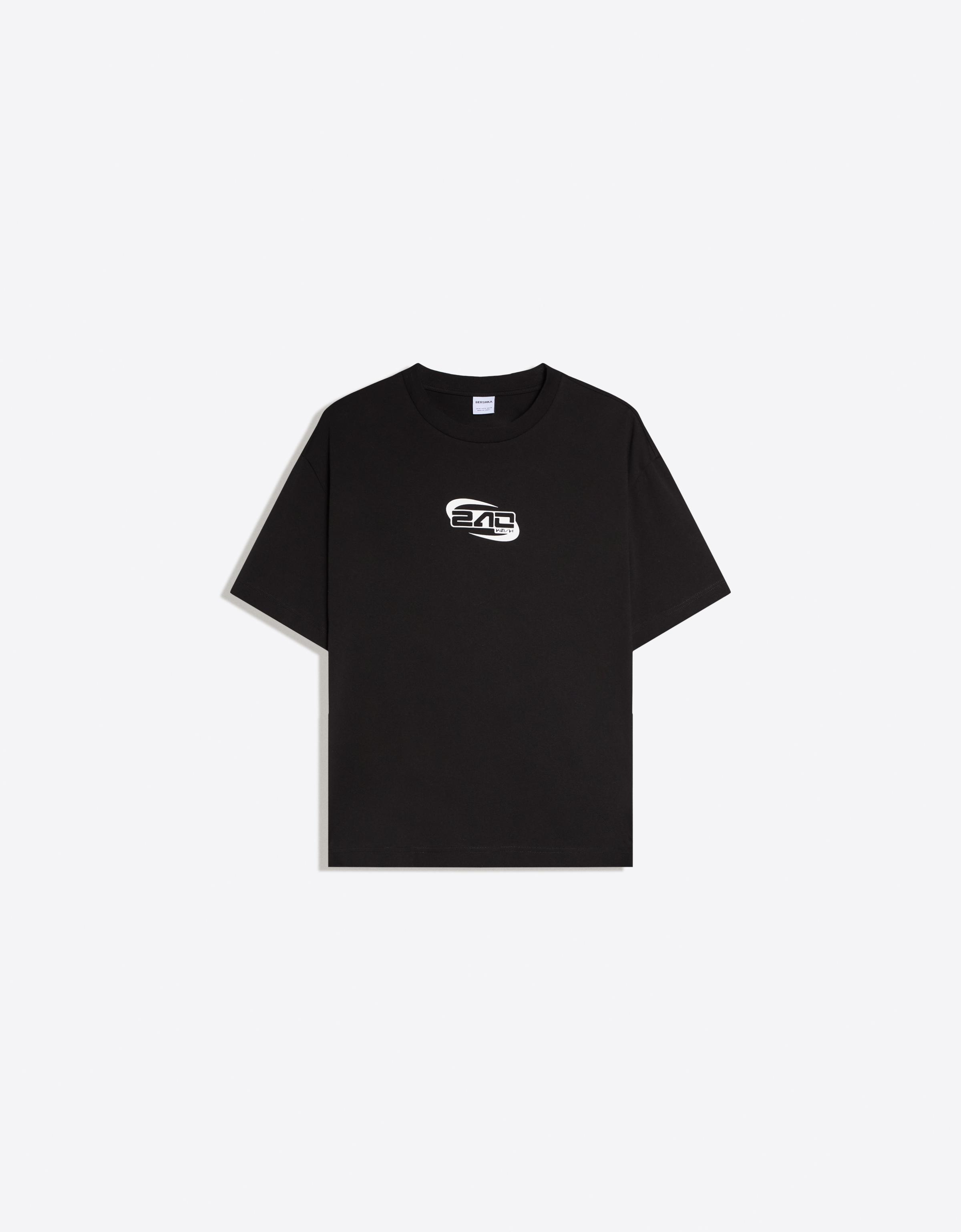 ADRIÁN MILLS short sleeve T-shirt — Black