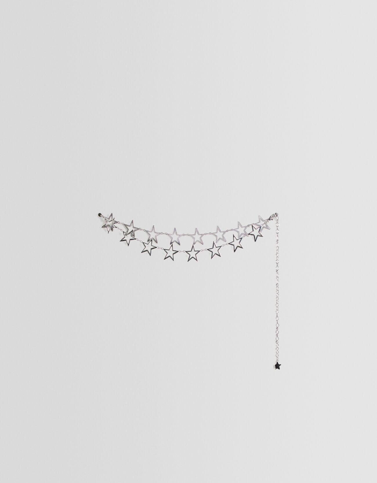 Star chain belt — Silver