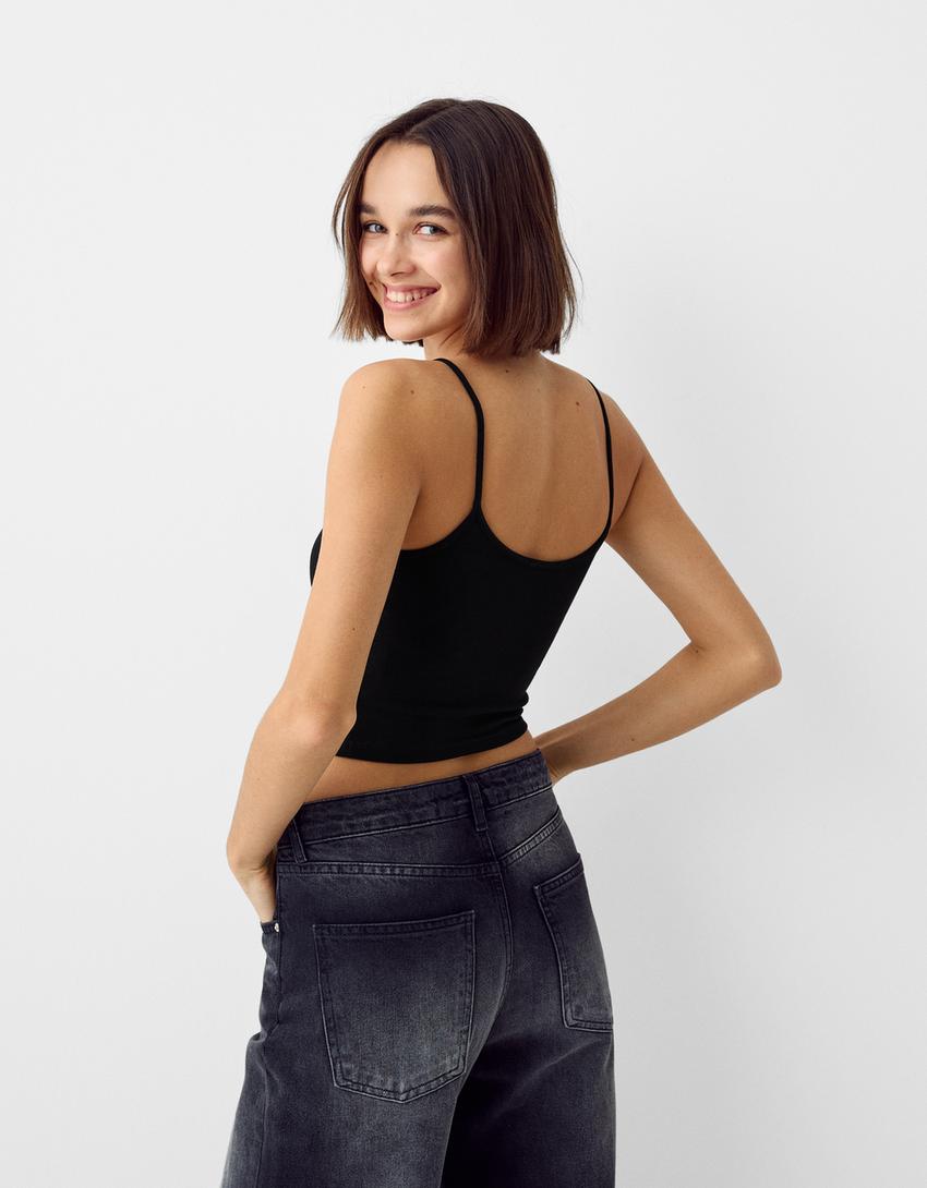 كارديغان بأكمام طويلة-أسود-6