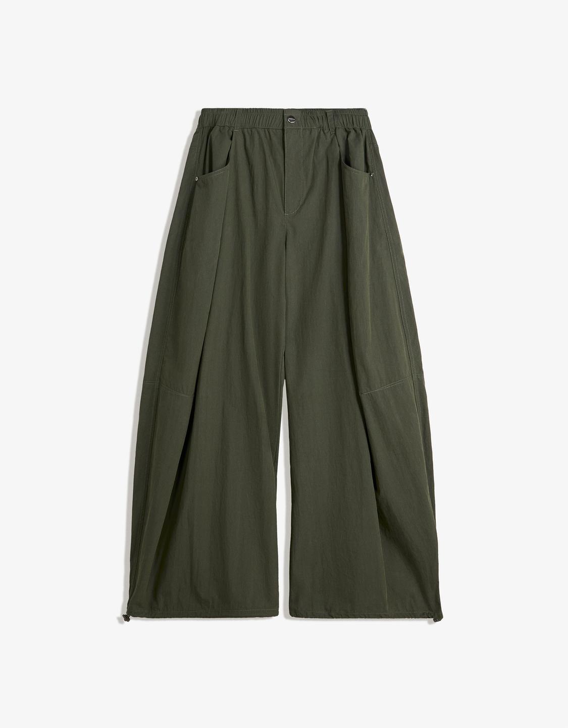 Technical balloon parachute trousers