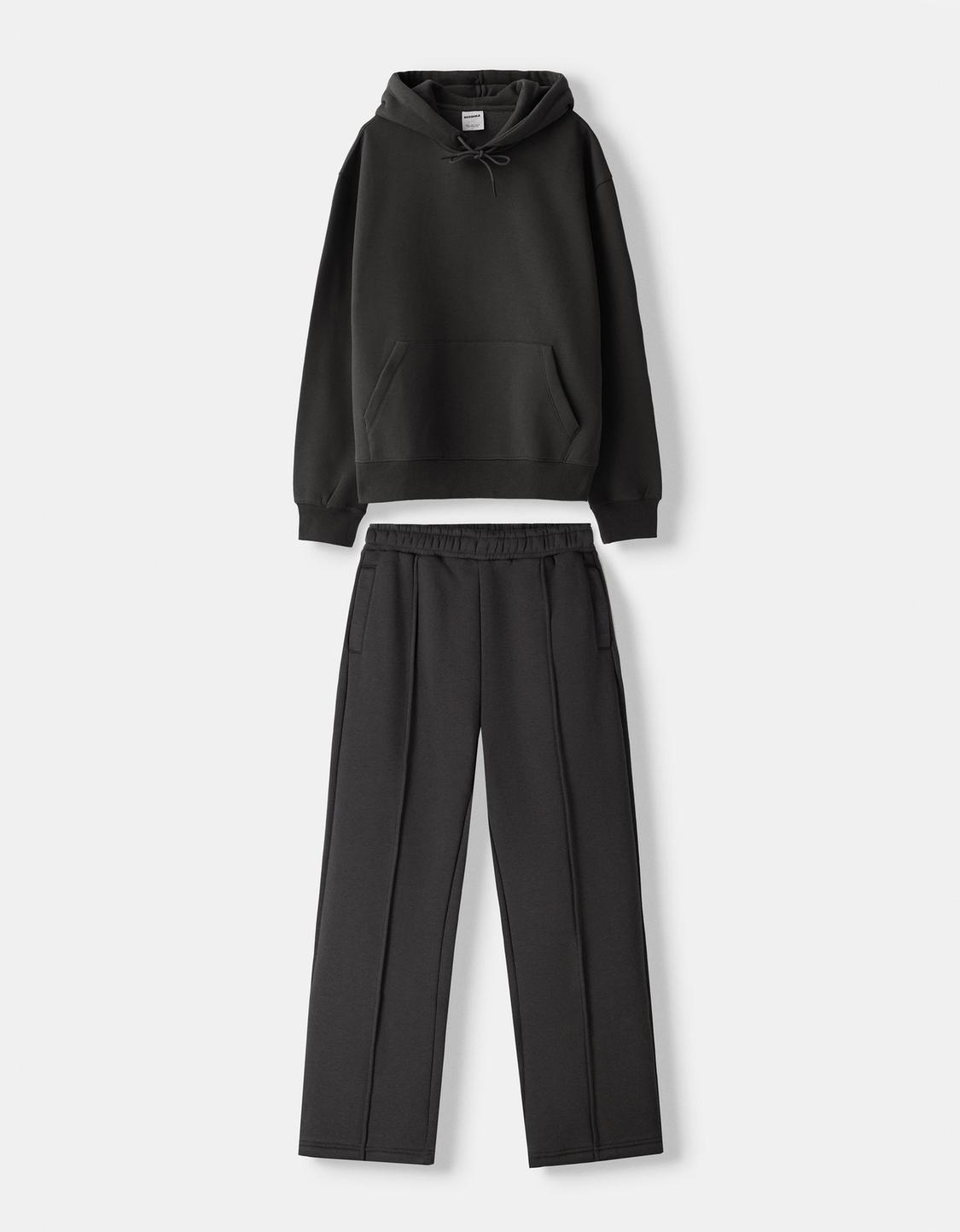 Pack sweat et pantalon wide leg