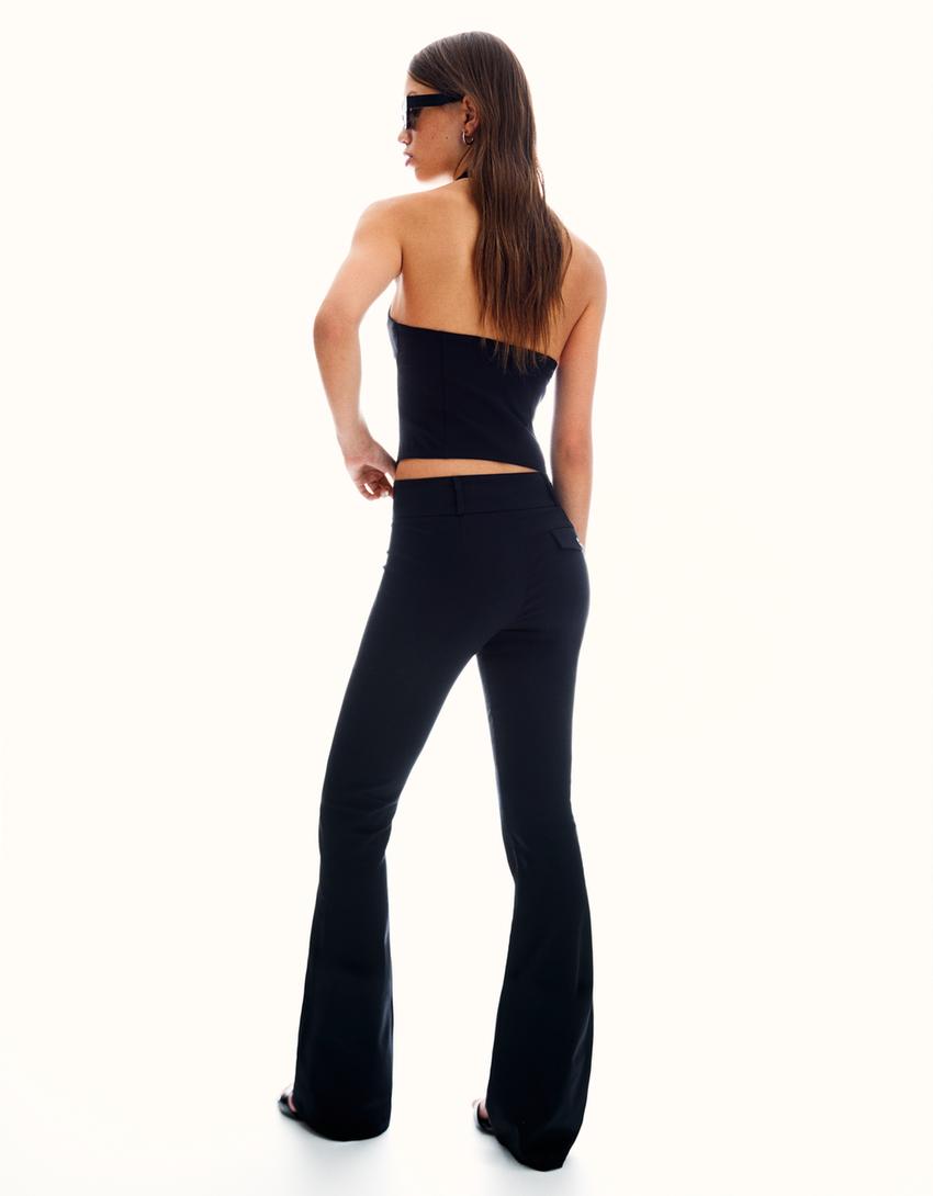 Bengaline trousers-Black-1