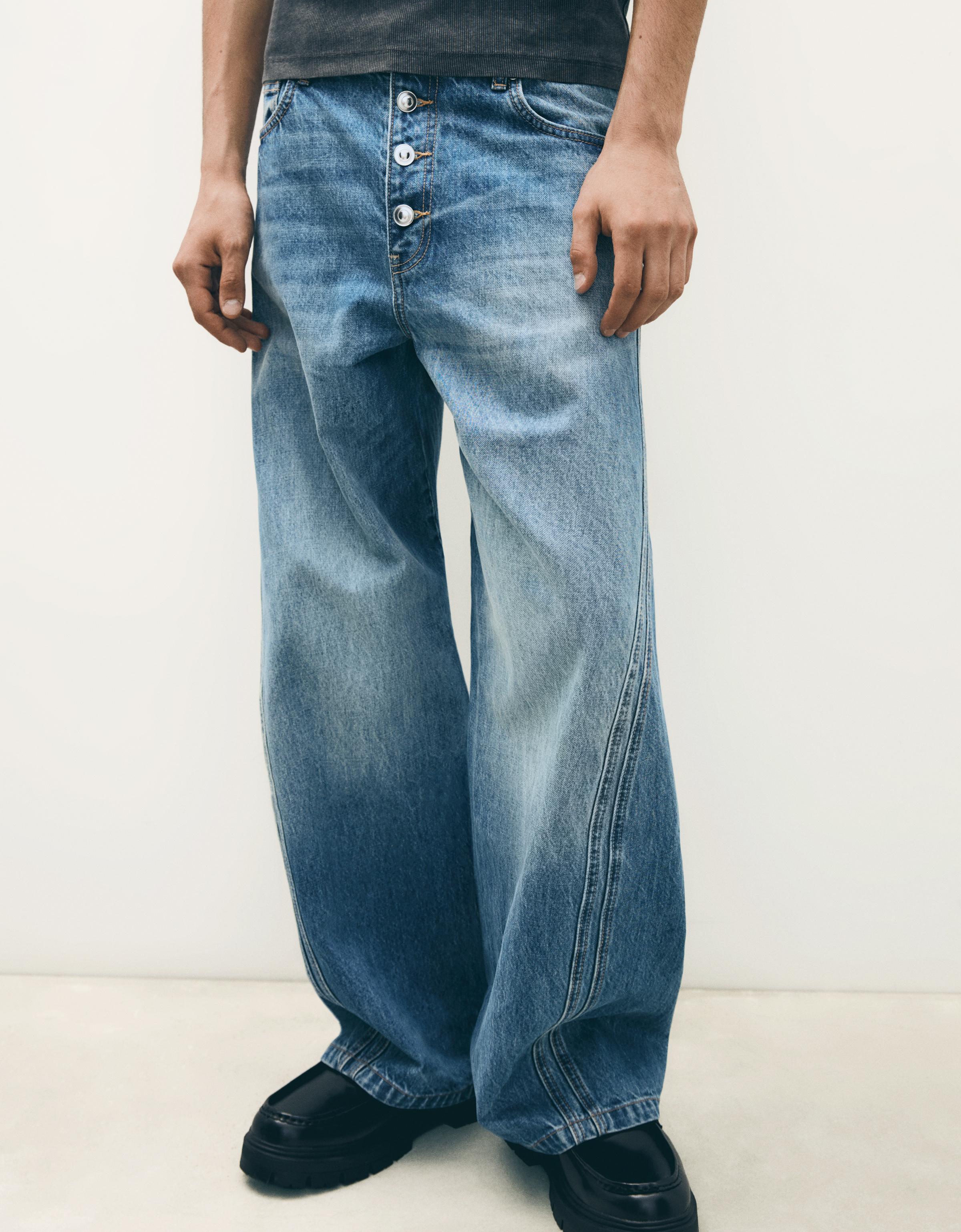 Boot-cut jeans — Light blue