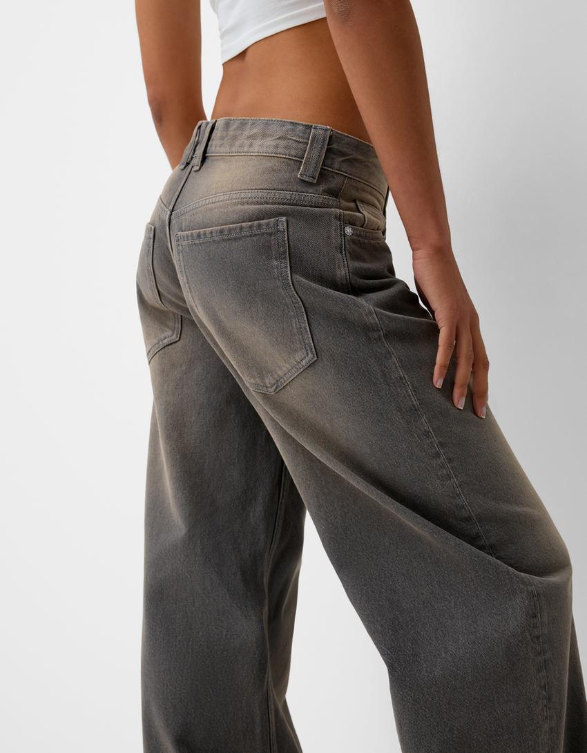 Baggy Balloon Jeans - Damen | Bershka