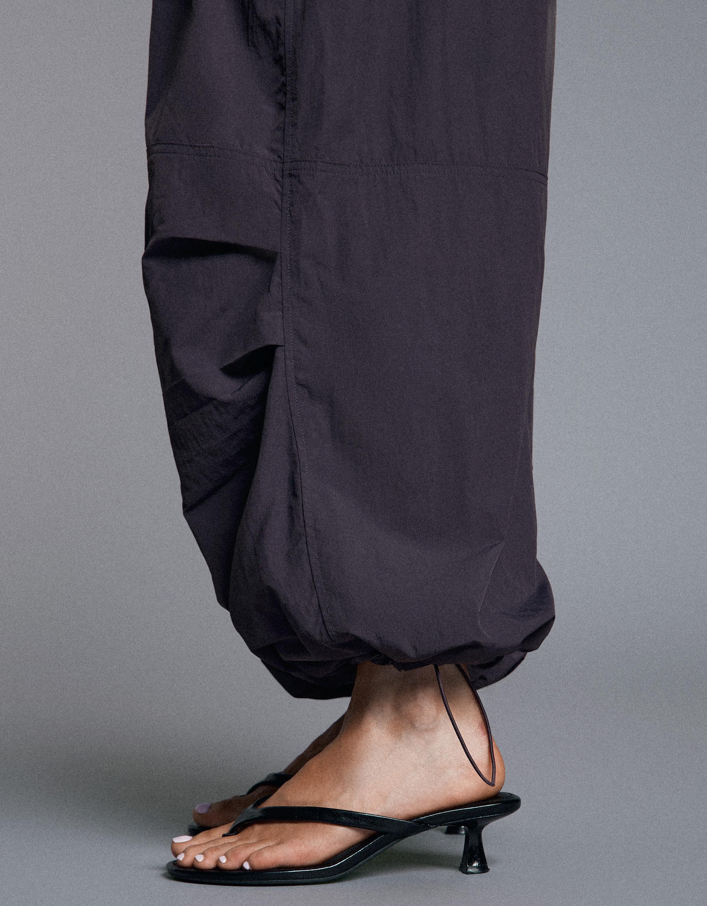 Technical parachute trousers — Violet