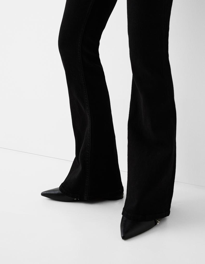 Jean flare-Noir-3