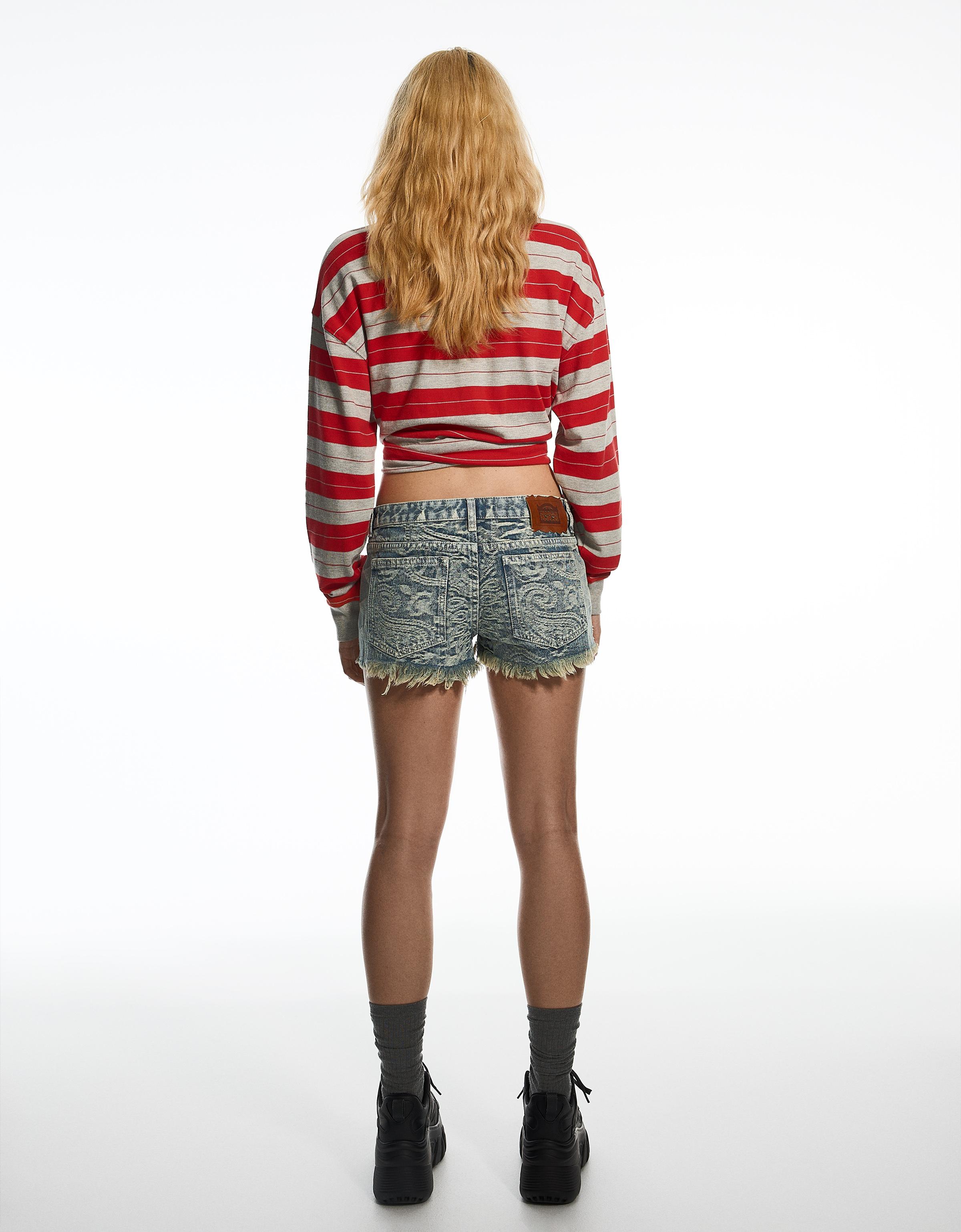 Low-rise shorts ARIES X BERSHKA