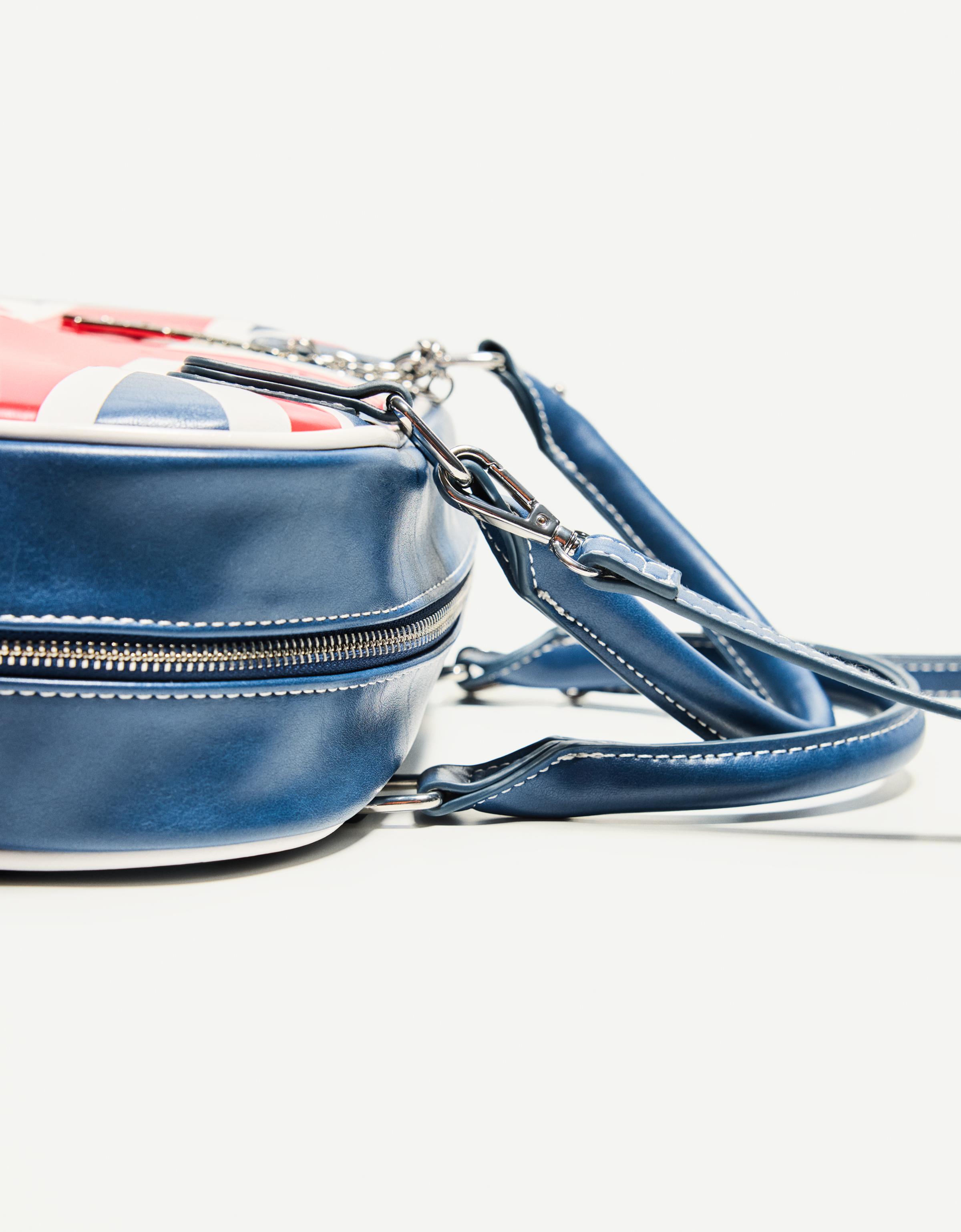 【BERSHKA】FLAG BOWLING BAG ベルシュカ ハンドバッグ Flag bowling bag - Women | Bershka