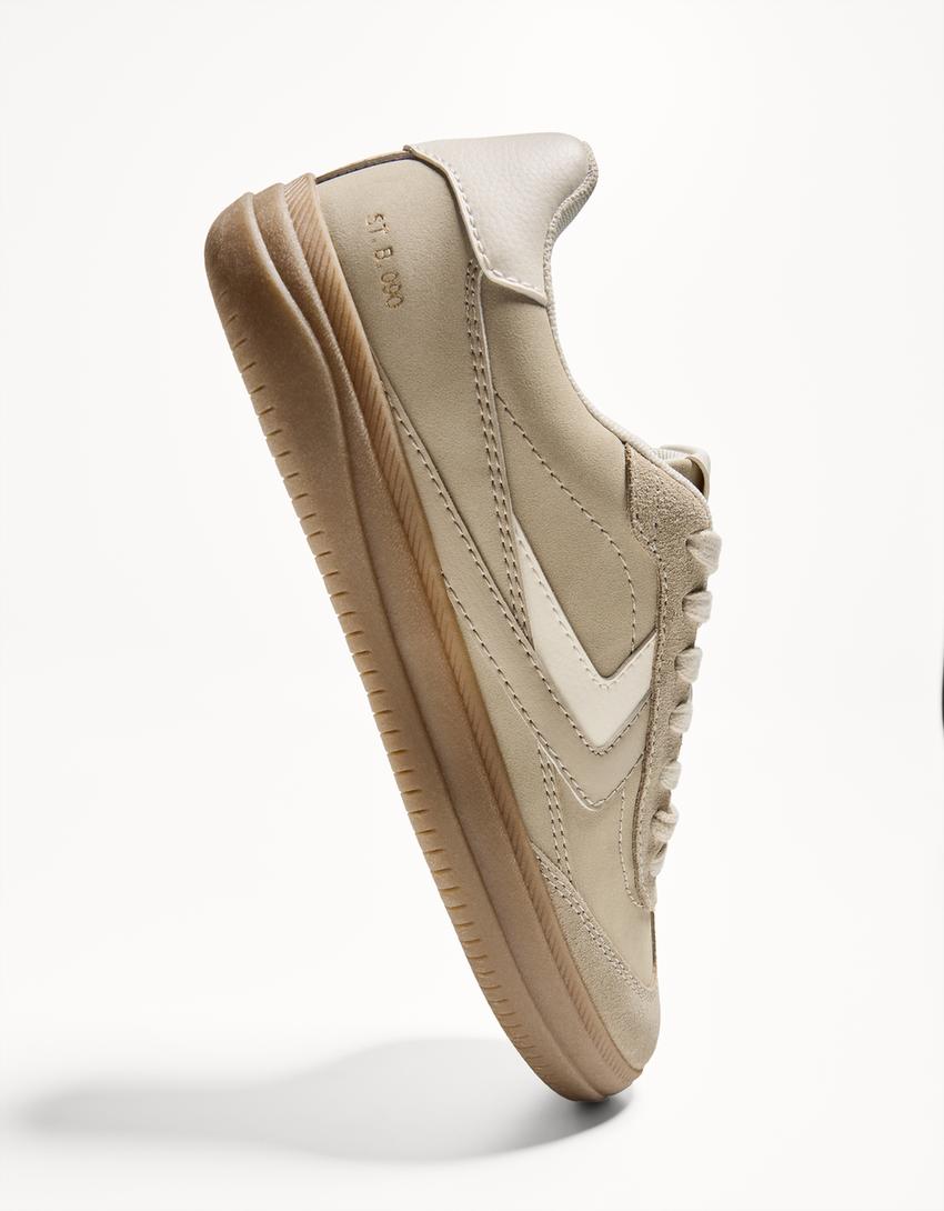 Retro trainers-SAND-3