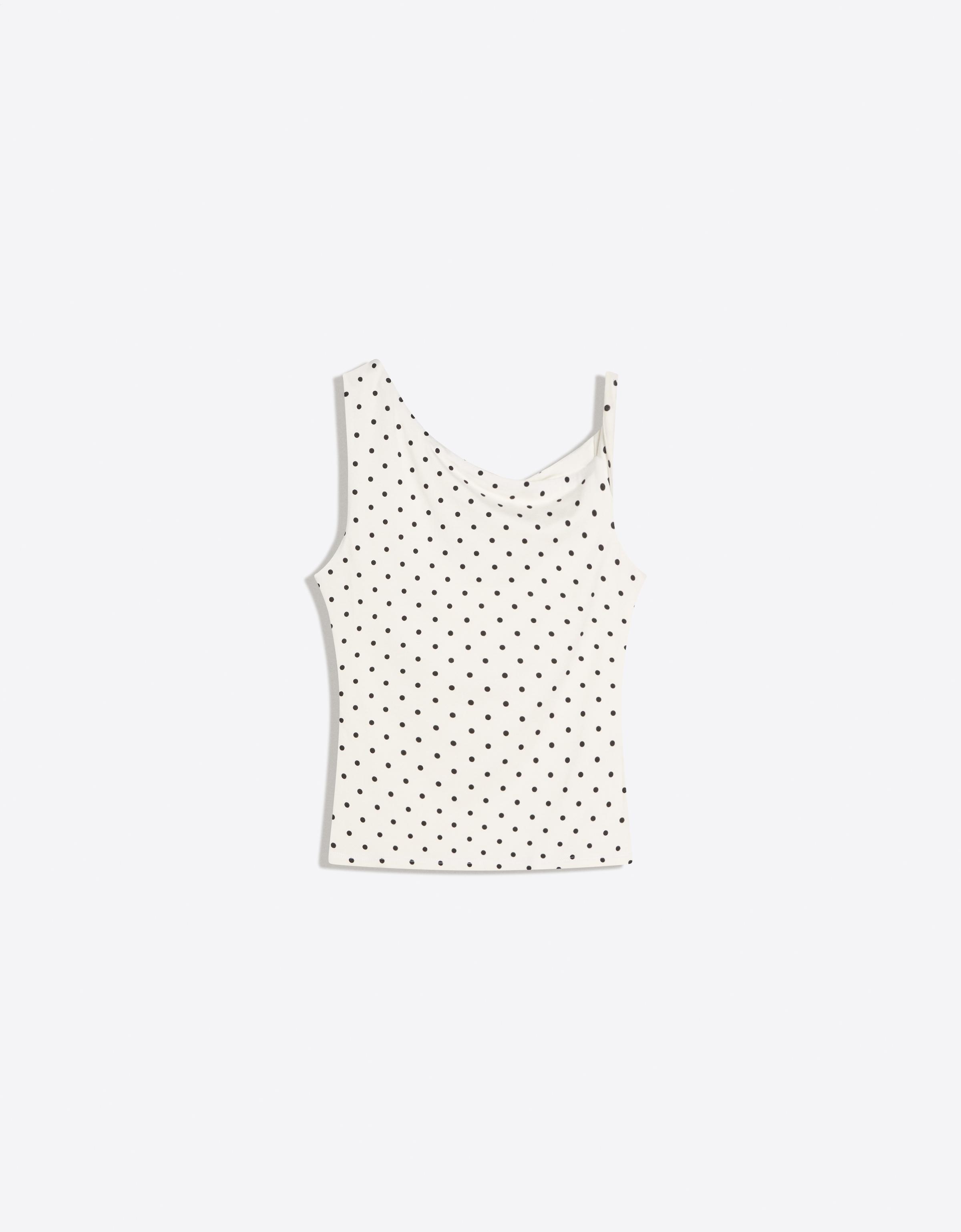 Asimetrik puantiye desenli top - Görsel 38