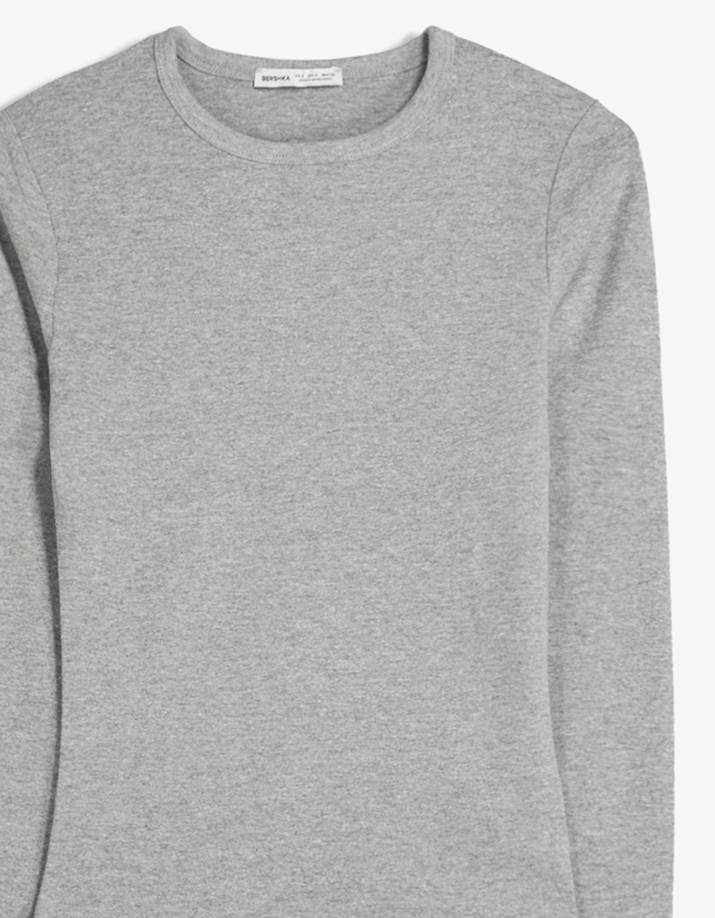Long sleeve T-shirt — Dark grey