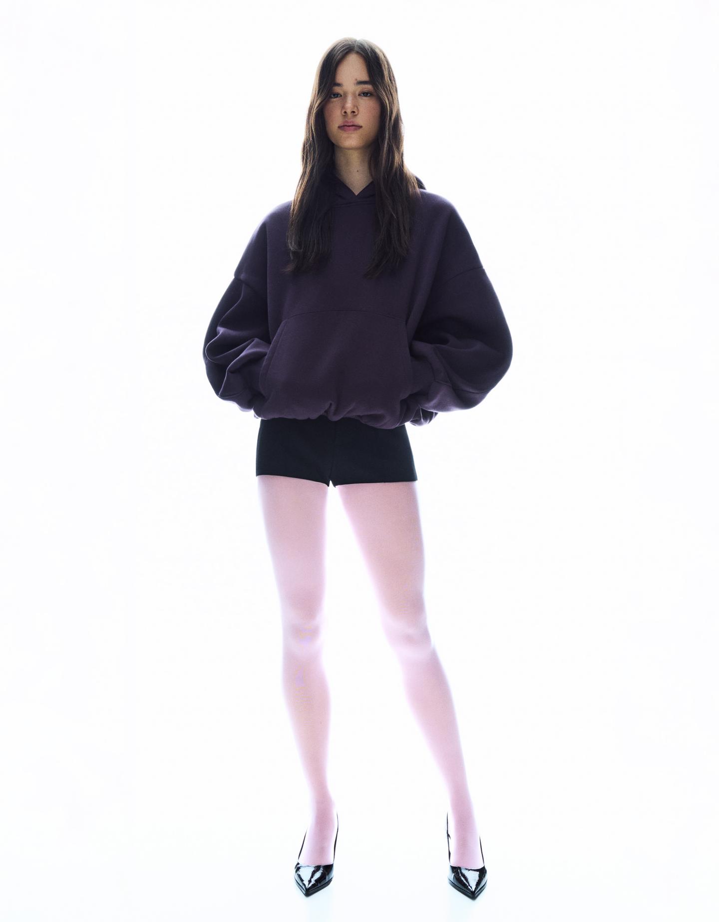 Bershka rajstopy różowy