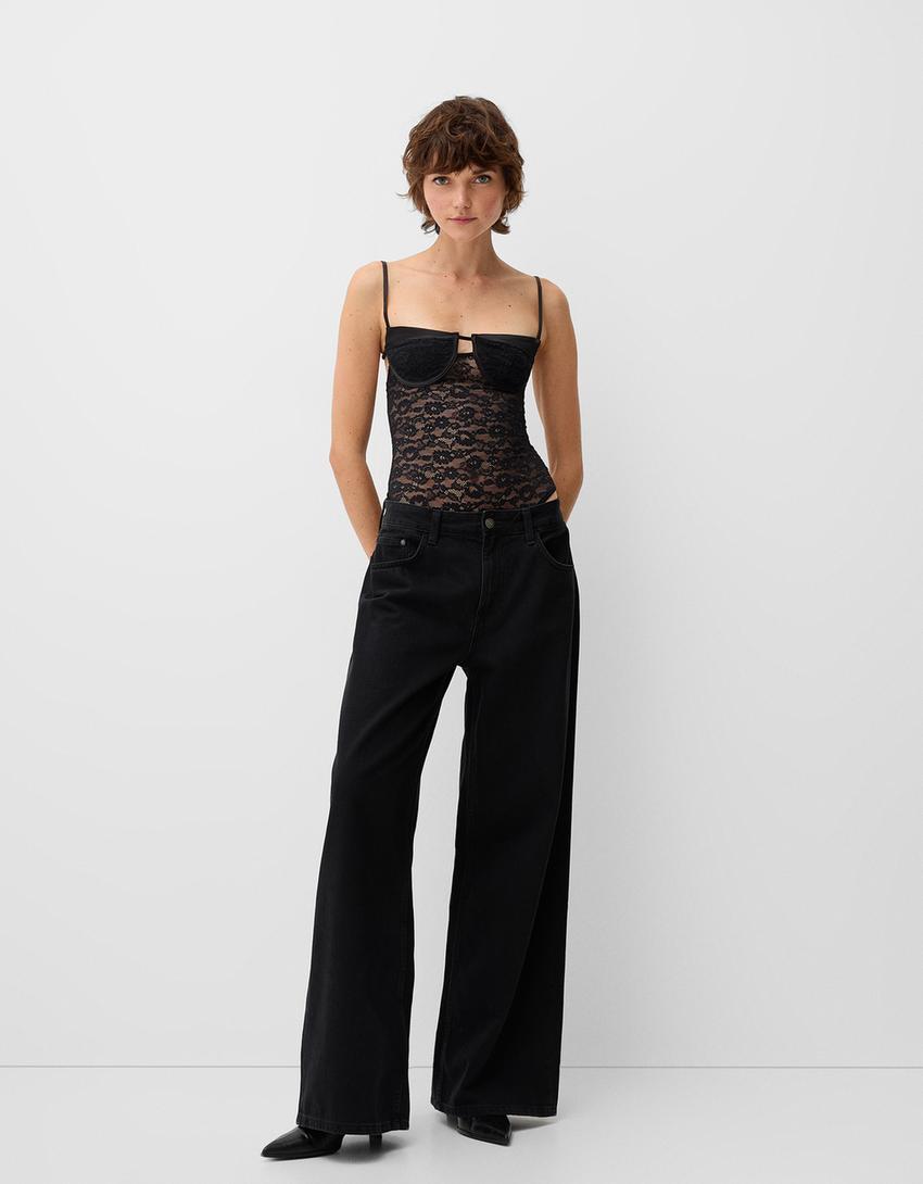 Body en dentelle - Femme | Bershka