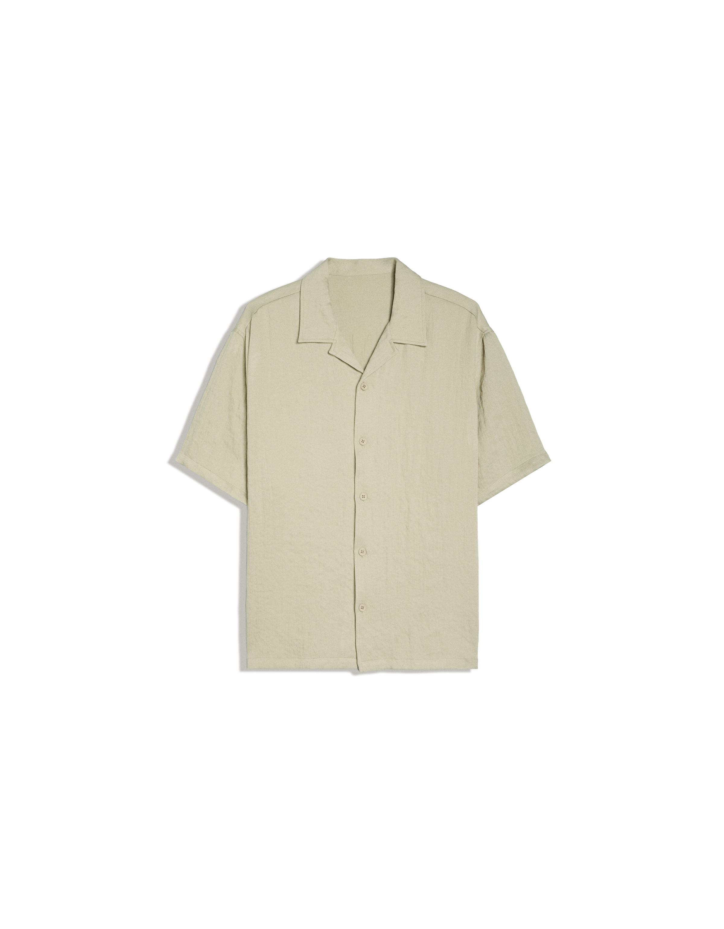 Rustic short sleeve shirt — Green