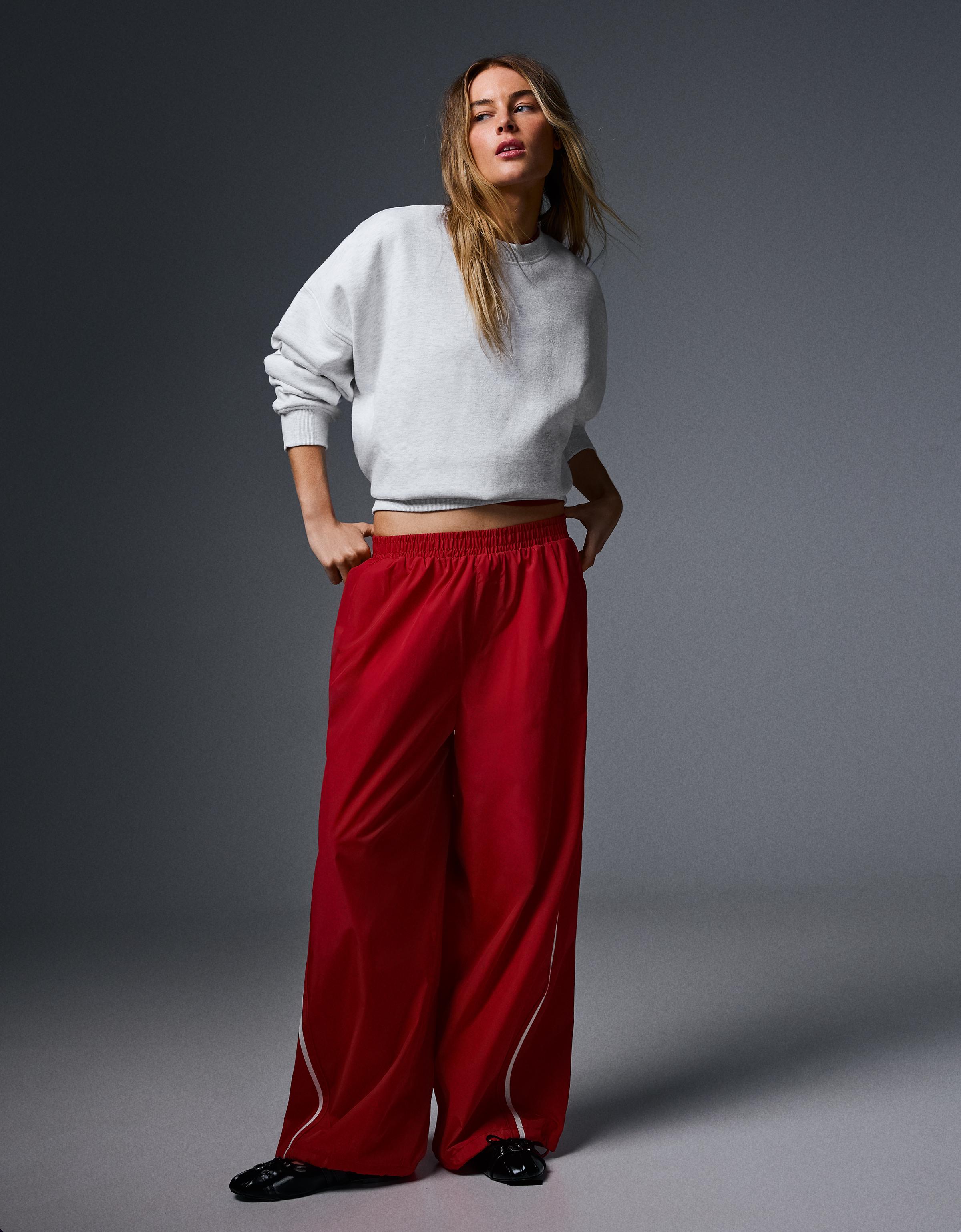 Round neck sweatshirt — Grey