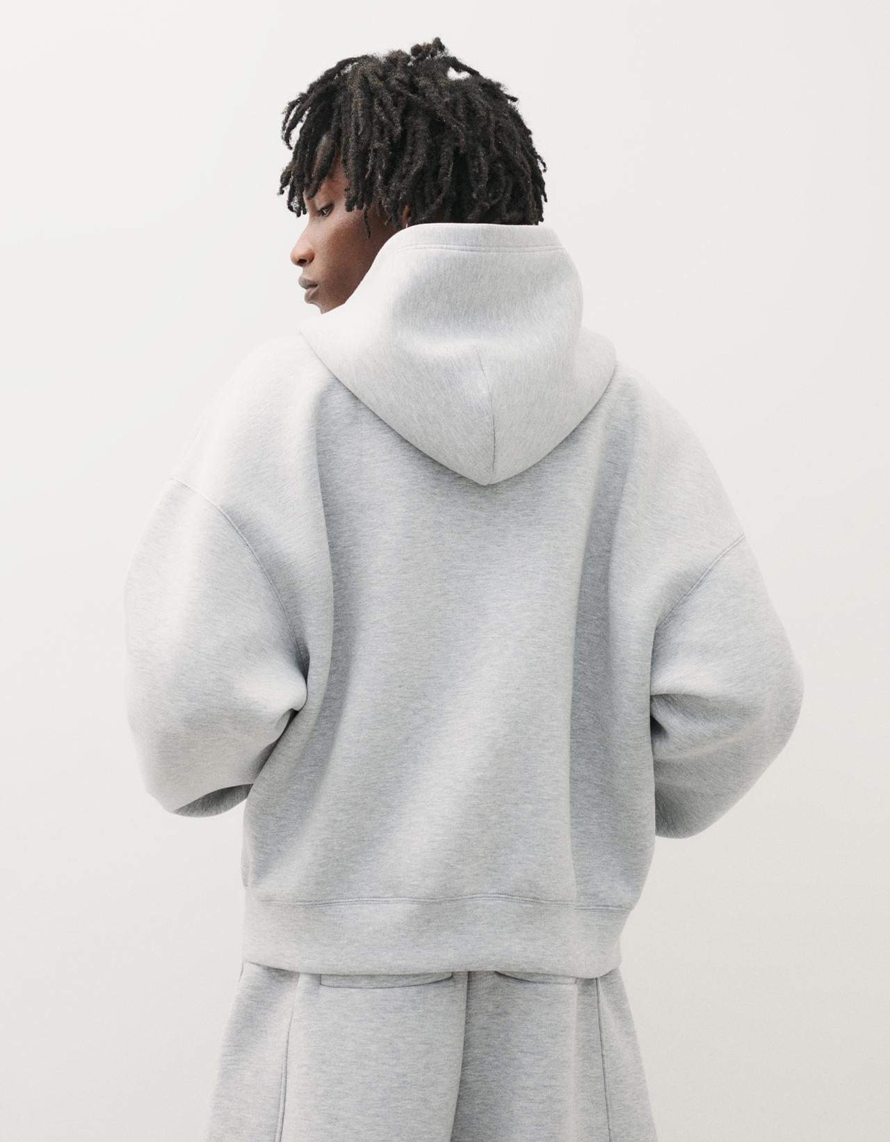 Technical hoodie — Grey