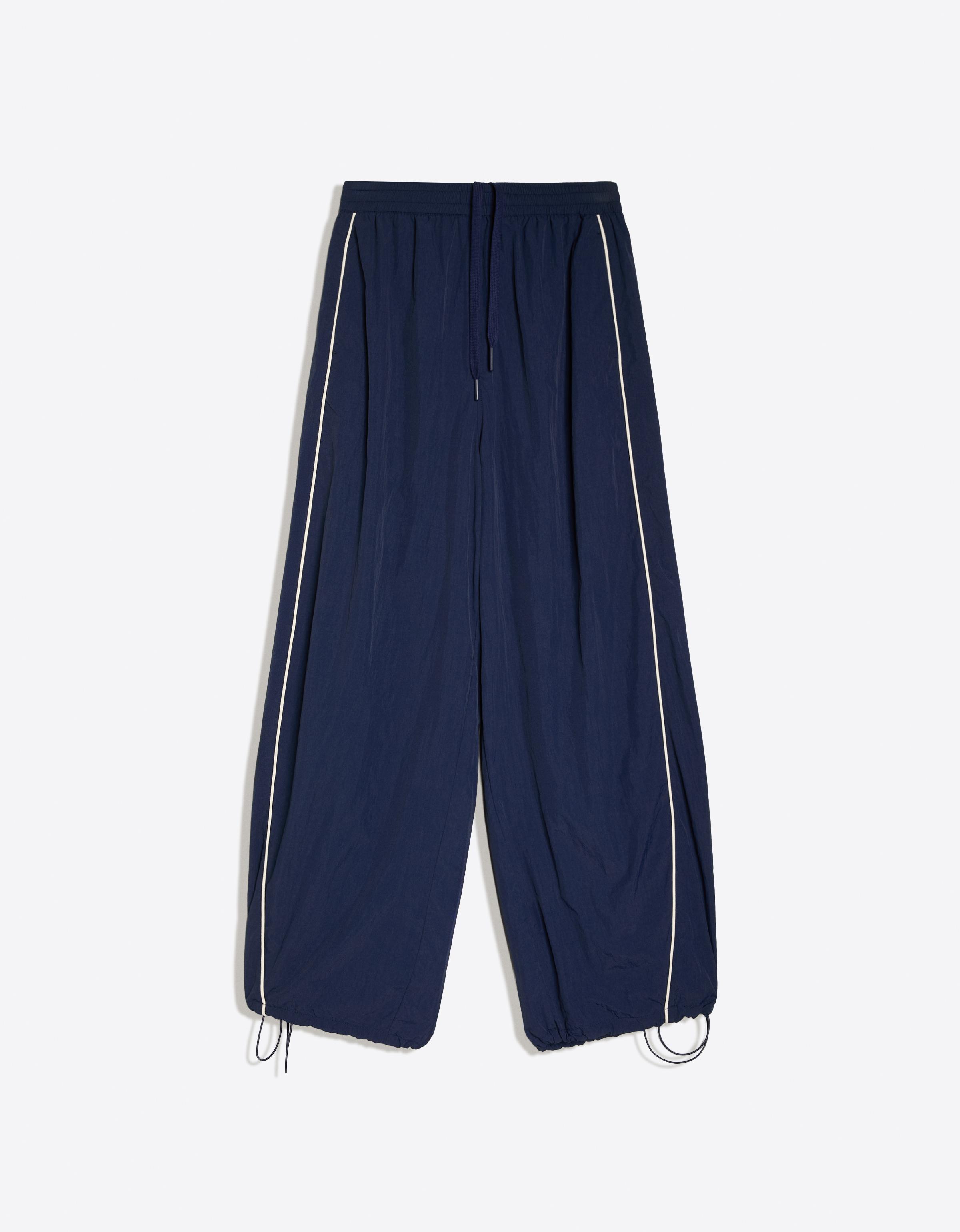 Technical parachute trousers — Navy